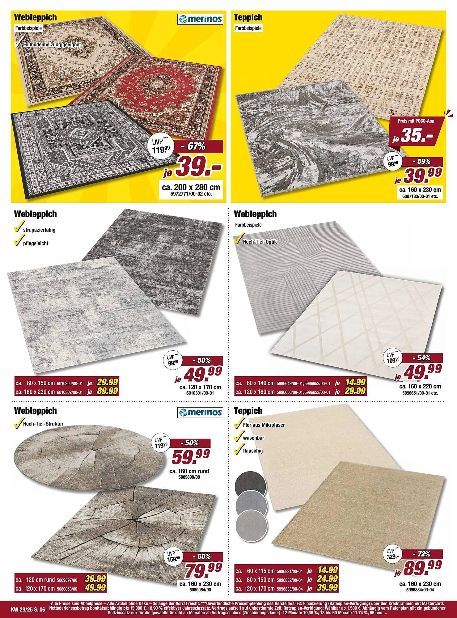 Poco Prospekt von 12. Juli bis 18. Juli 2025 - Prospekt seite 6