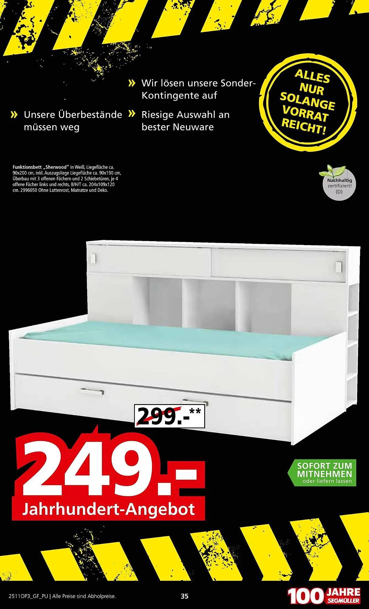 Segmüller Prospekt von 22. November bis 14. Dezember 2025 - Prospekt seite 35