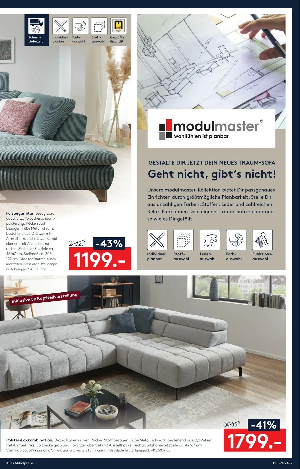 Möbel Rieger Aktueller Prospekt von 25. Februar bis 11. März 2026 - Prospekt seite 3