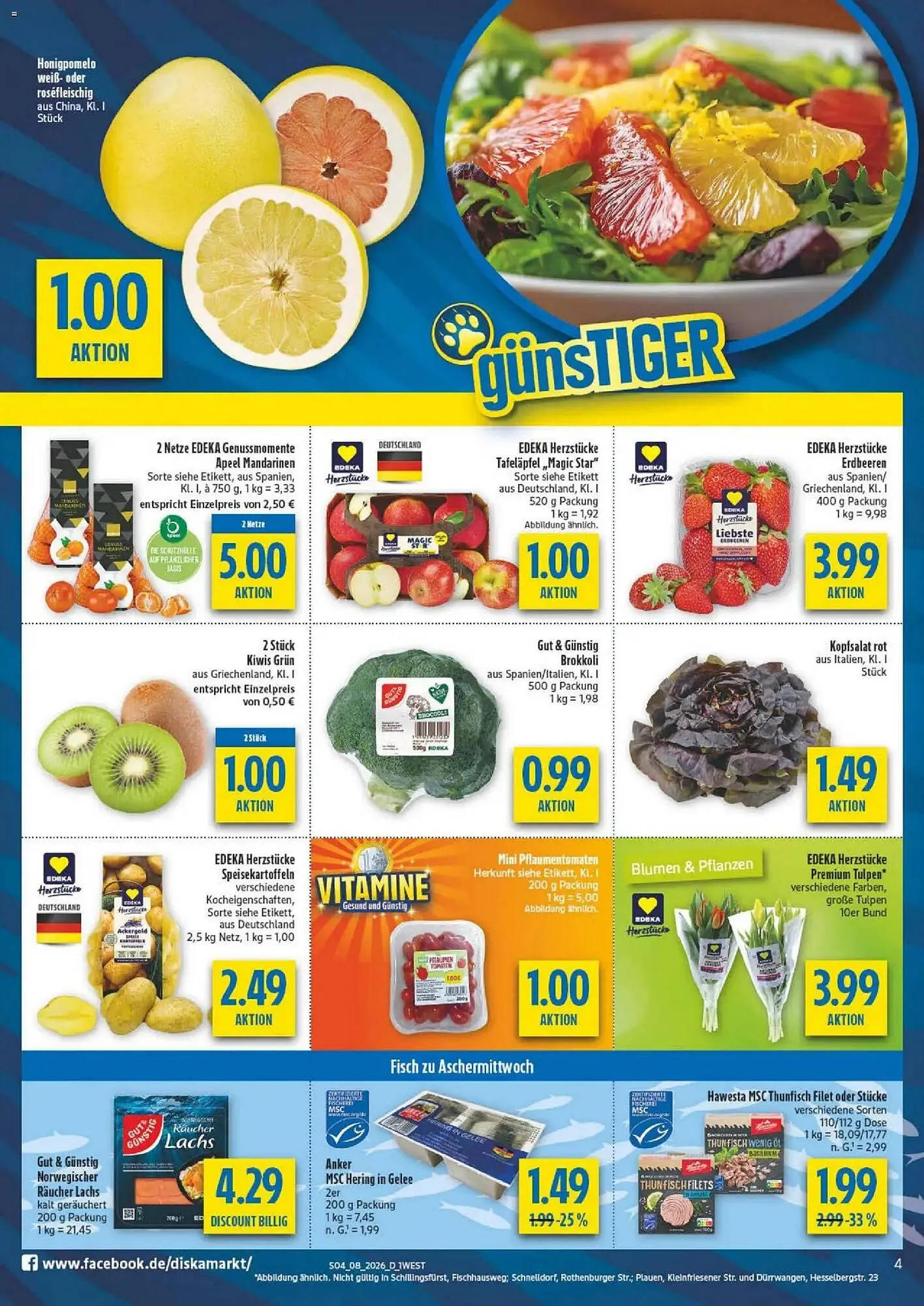 Diska Prospekt von 16. Februar bis 21. Februar 2026 - Prospekt seite 4