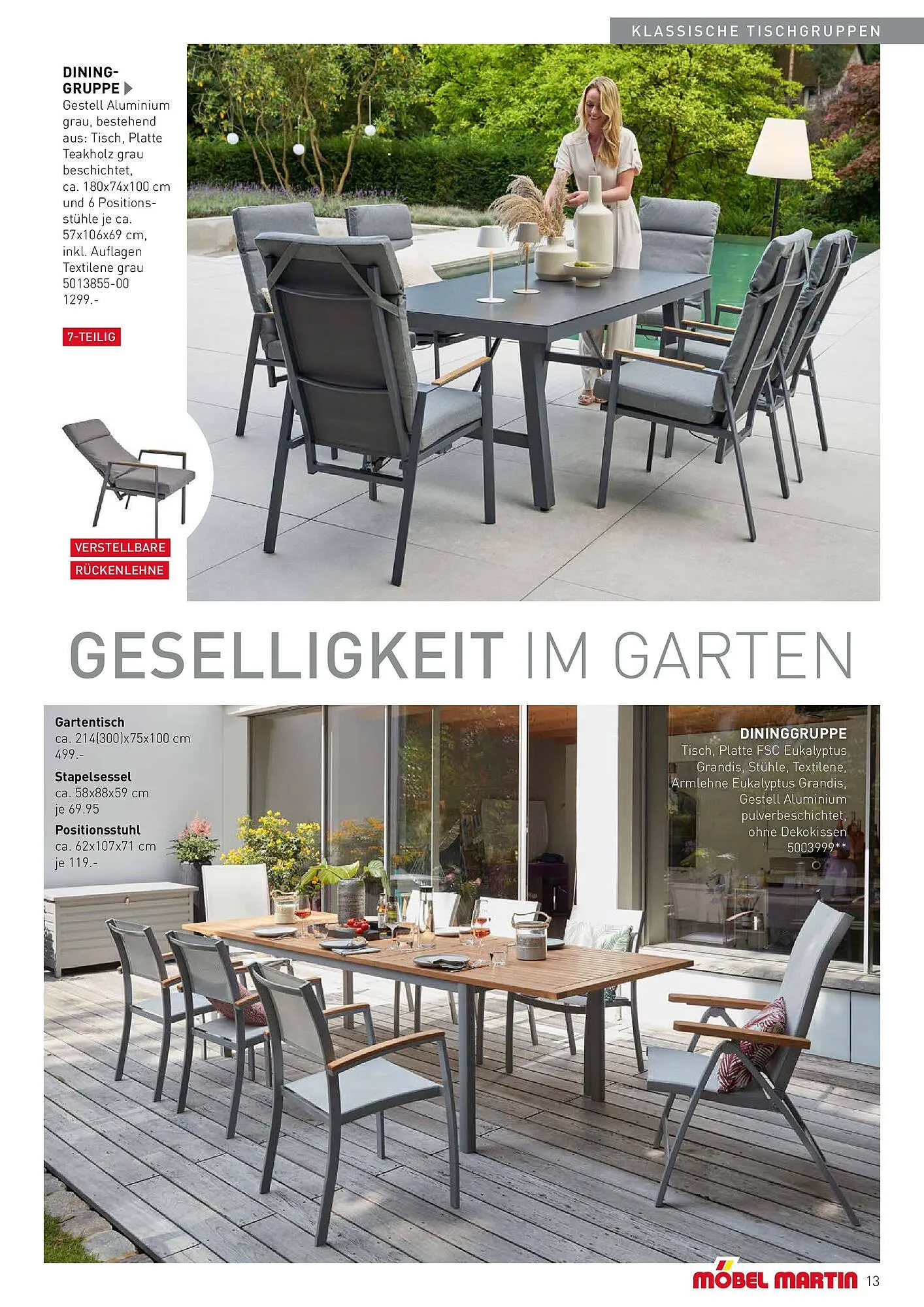 Möbel Martin Prospekt von 3. März bis 2. August 2025 - Prospekt seite 13