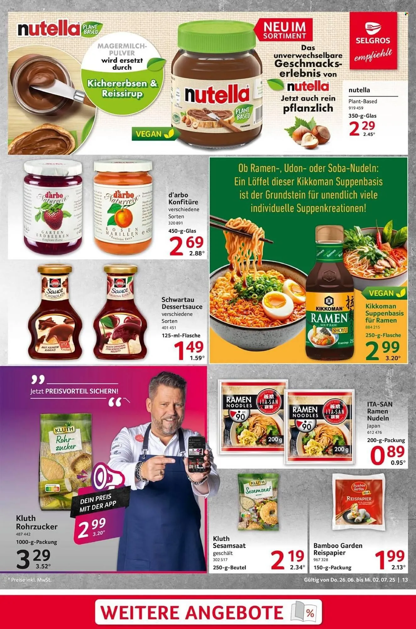 Selgros Prospekt von 26. Juni bis 2. Juli 2025 - Prospekt seite 13