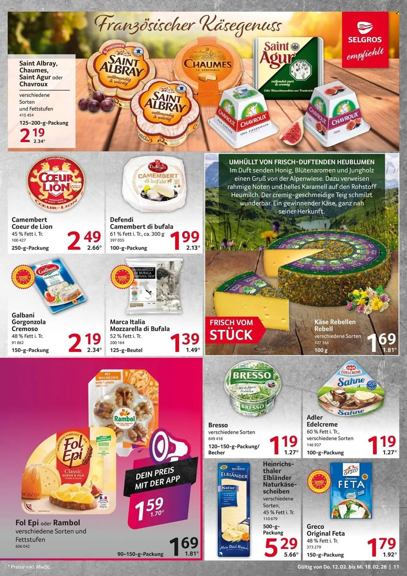 Selgros Prospekt von 12. Februar bis 18. Februar 2026 - Prospekt seite 11