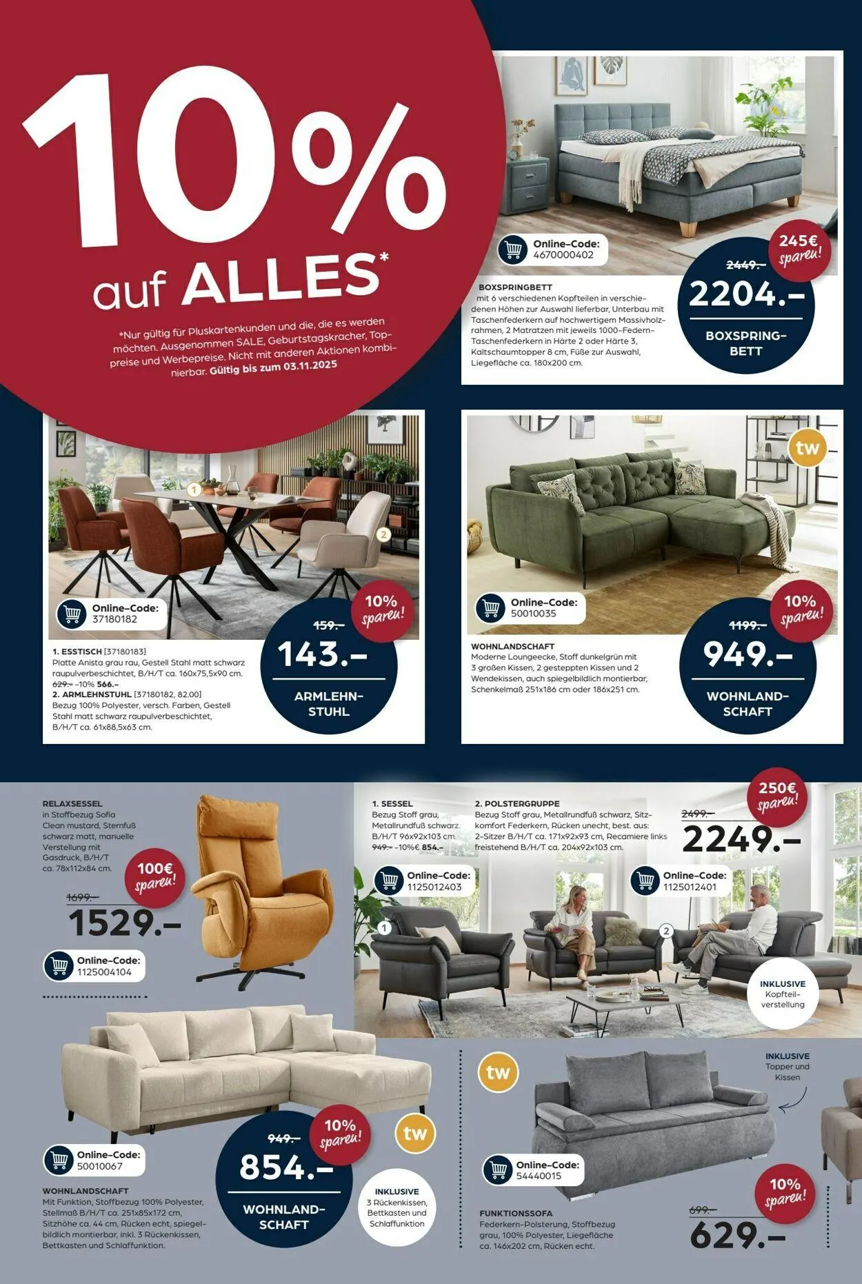 Möbel Buss Aktueller Prospekt von 5. November bis 19. November 2025 - Prospekt seite 2