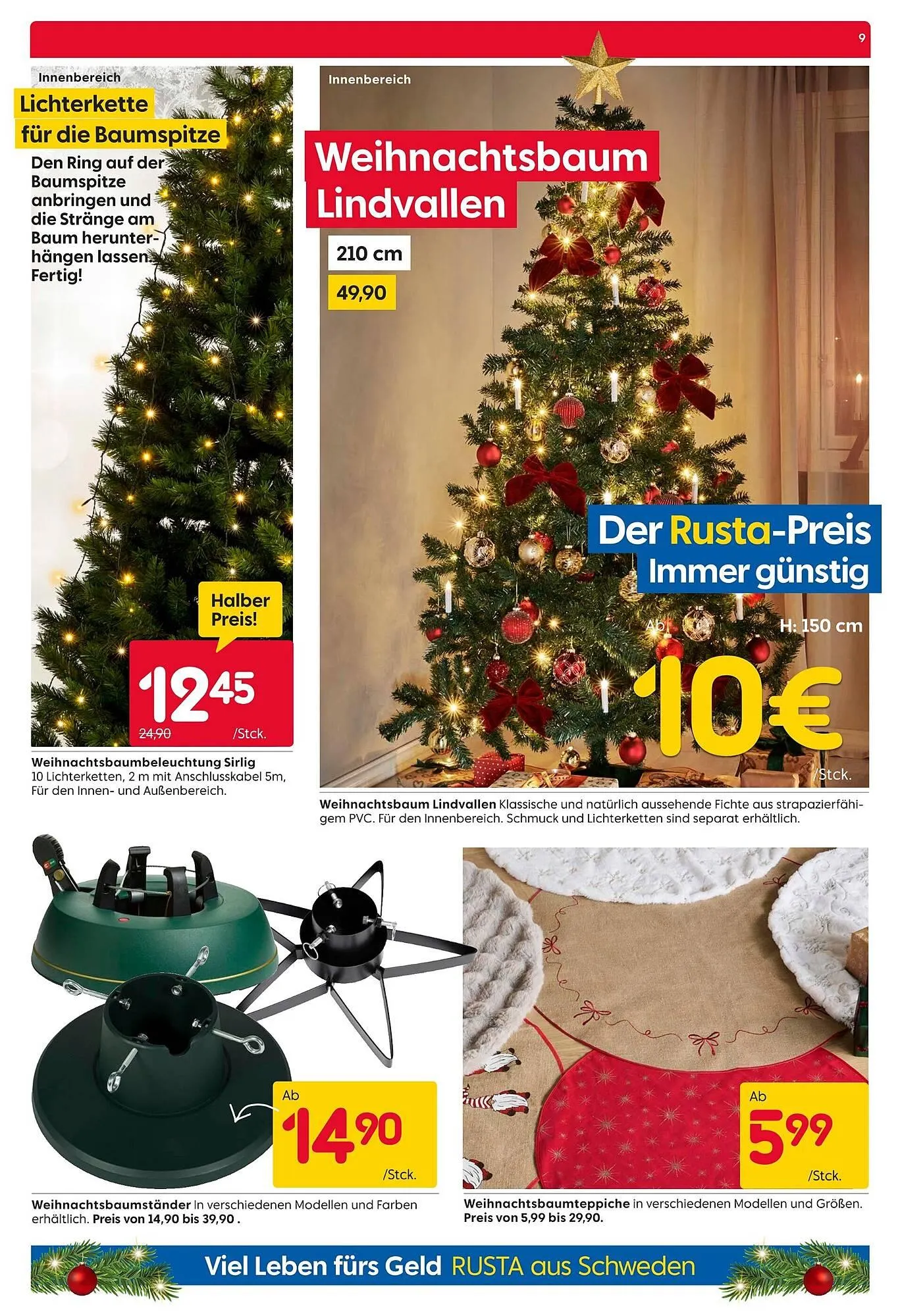 Rusta Prospekt von 6. Dezember bis 12. Dezember 2025 - Prospekt seite 9