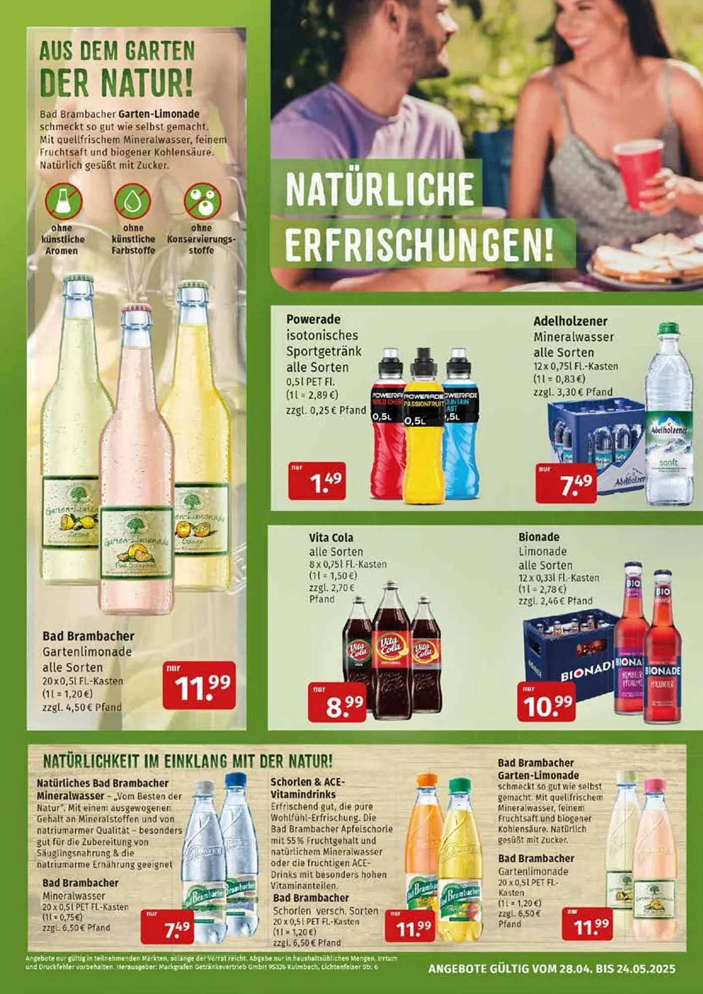 Markgrafen Prospekt von 28. April bis 25. Mai 2025 - Prospekt seite 6