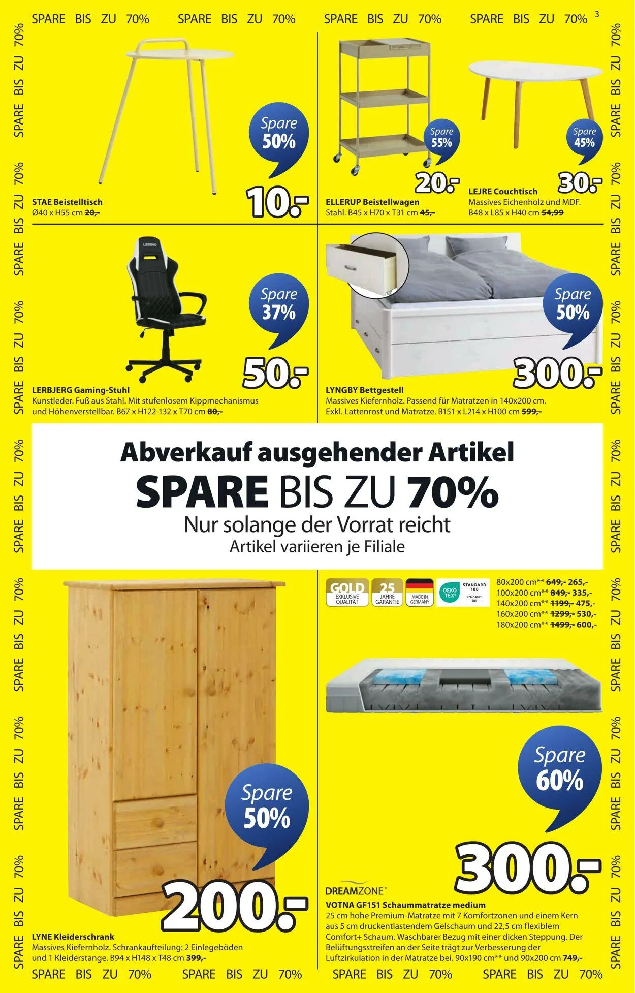 JYSK von 30. Juni bis 6. Juli 2025 - Prospekt seite 4