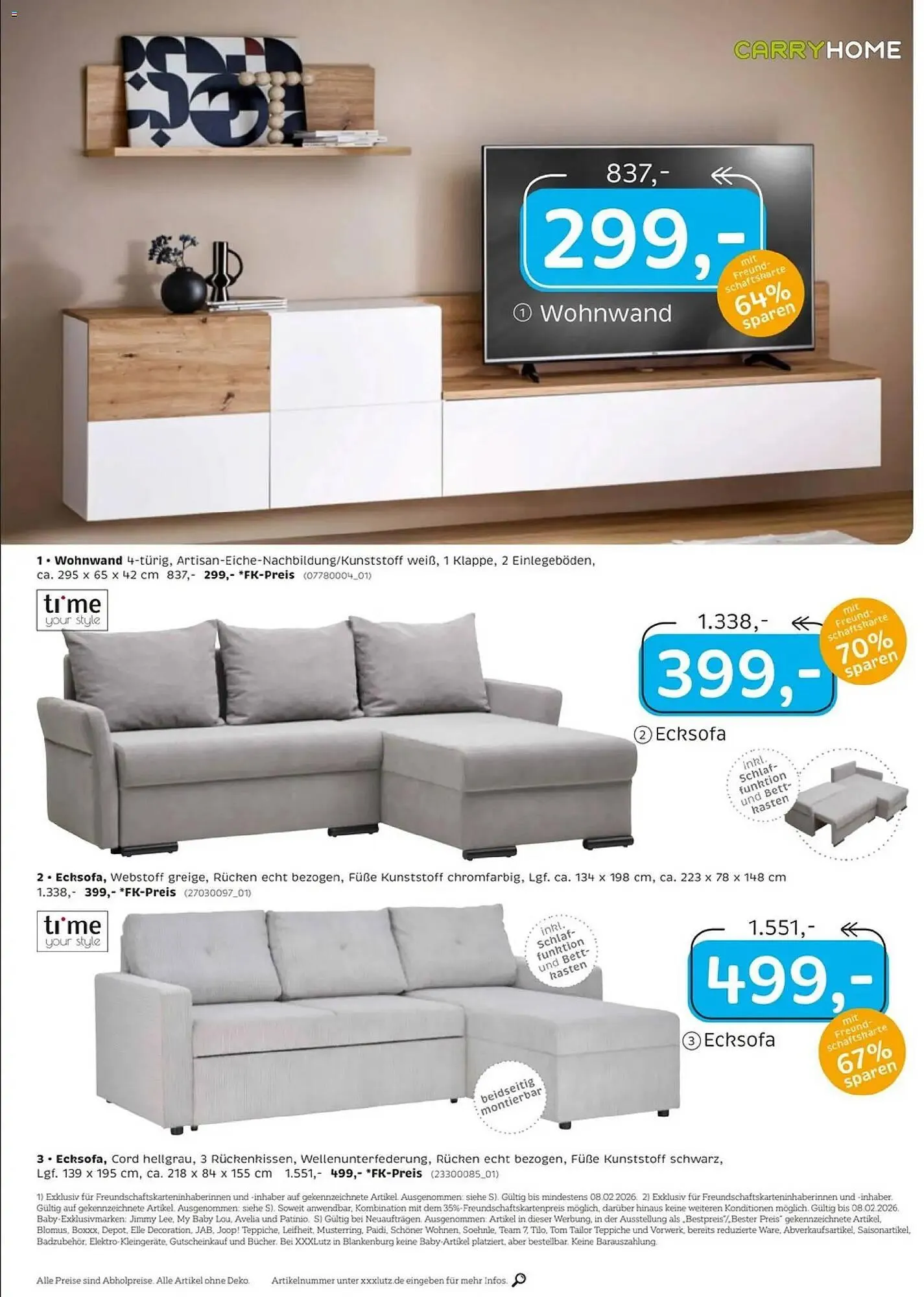 XXXLutz Prospekt von 25. Januar bis 8. Februar 2026 - Prospekt seite 2