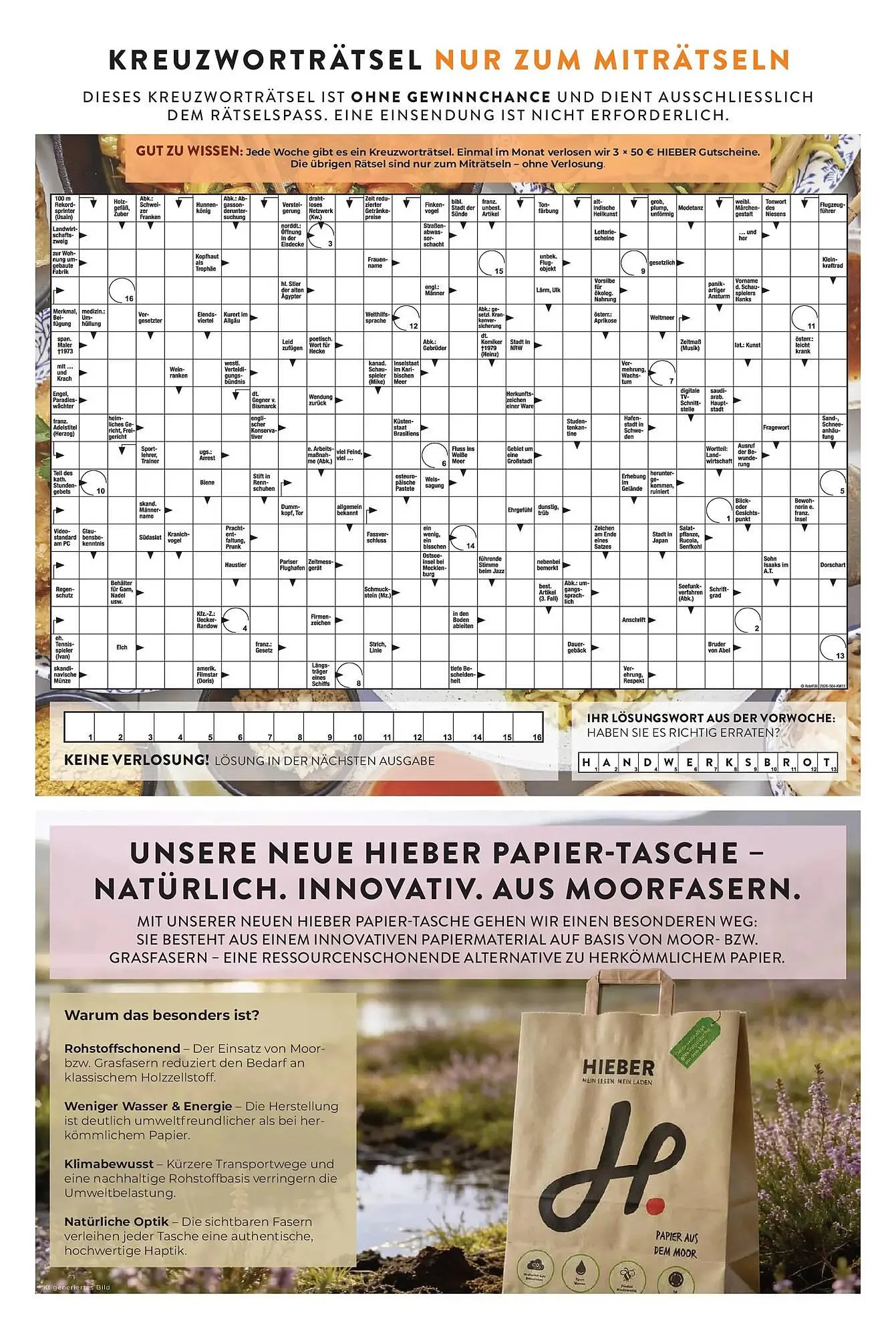 Hieber's Frische Center Prospekt von 8. März bis 14. März 2026 - Prospekt seite 15