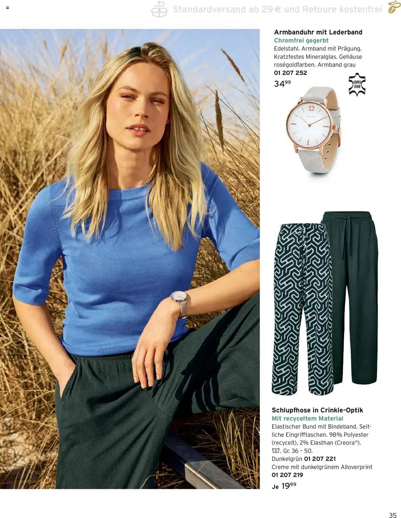 Tchibo Prospekt von 1. August bis 31. August 2025 - Prospekt seite 35