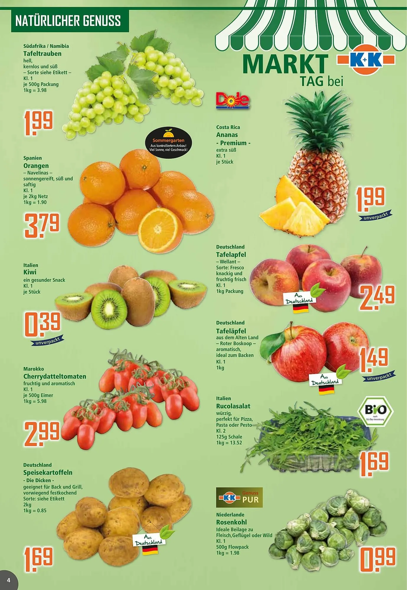 Klaas und Kock Prospekt von 2. Februar bis 7. Februar 2026 - Prospekt seite 4