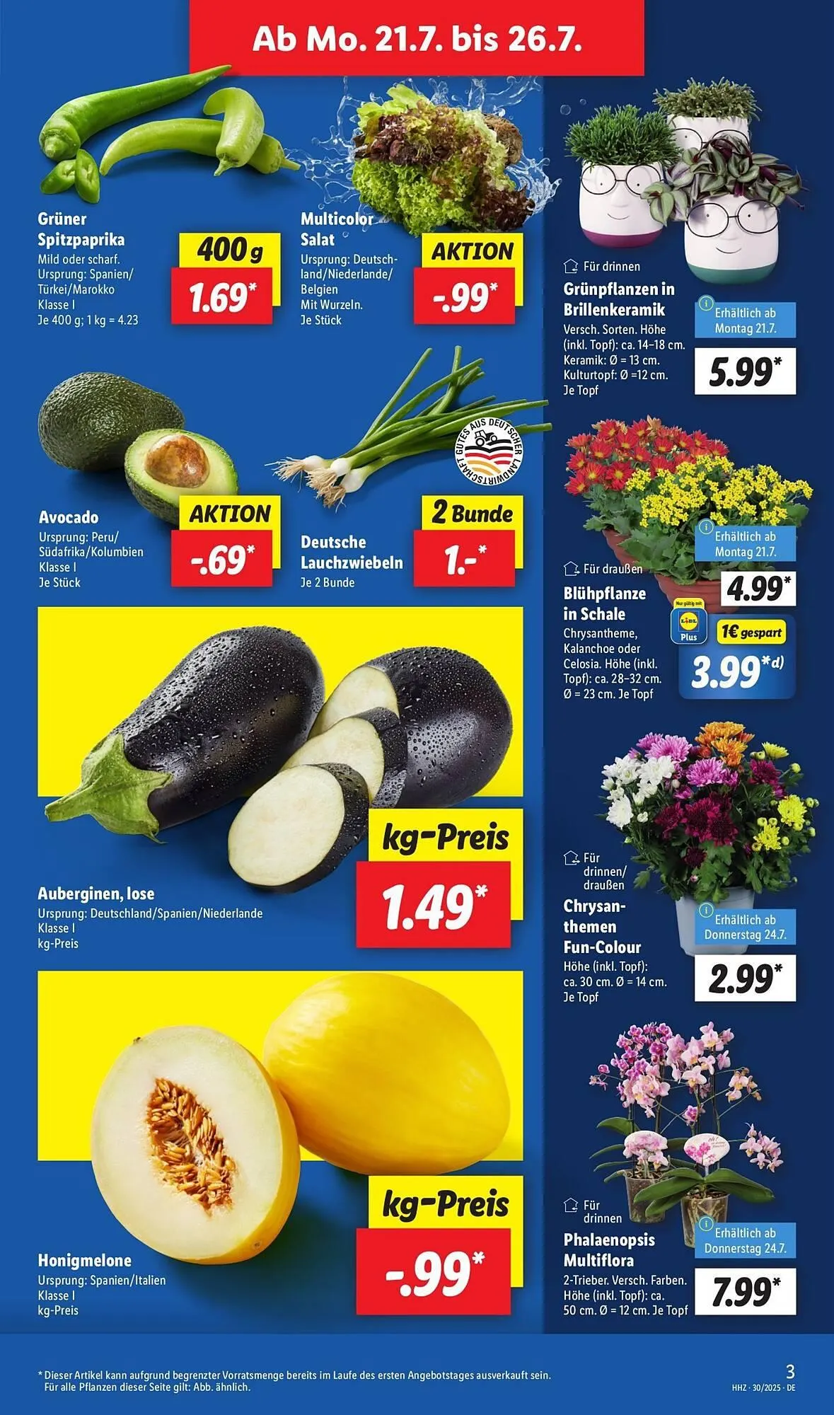 Lidl Prospekt von 28. Juli bis 2. August 2025 - Prospekt seite 3