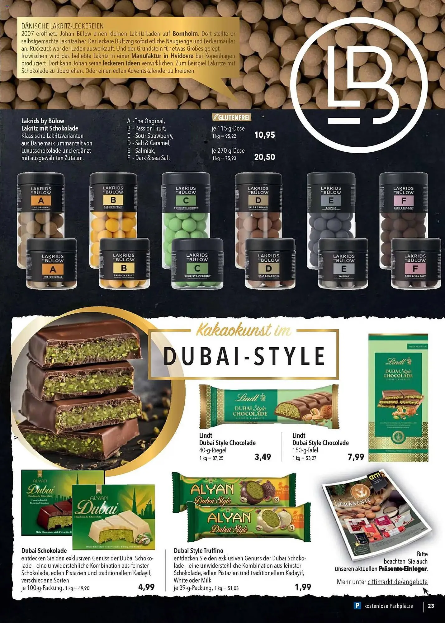 CITTI Markt Prospekt von 3. Dezember bis 9. Dezember 2025 - Prospekt seite 23