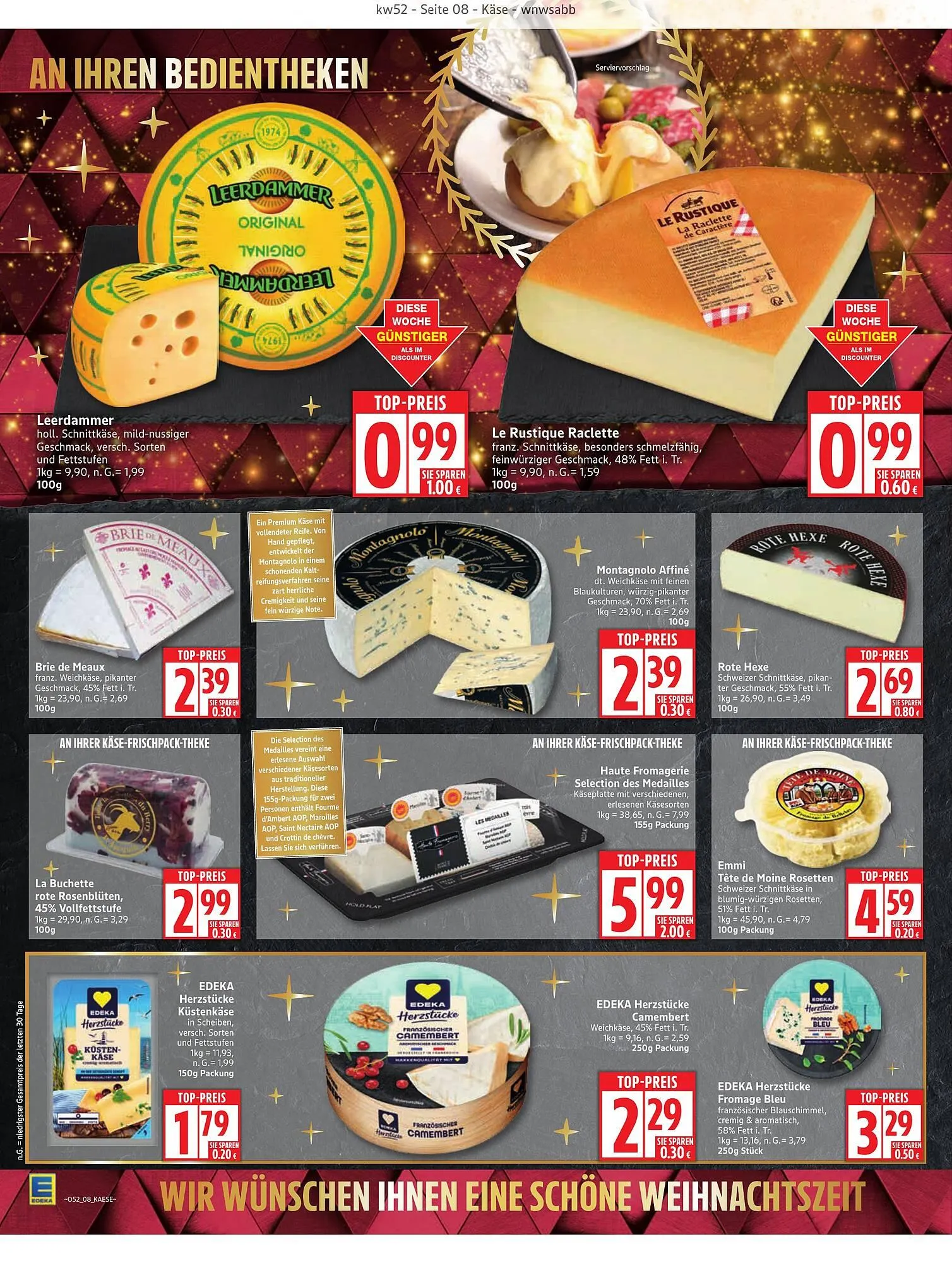 Edeka Prospekt von 22. Dezember bis 27. Dezember 2025 - Prospekt seite 8