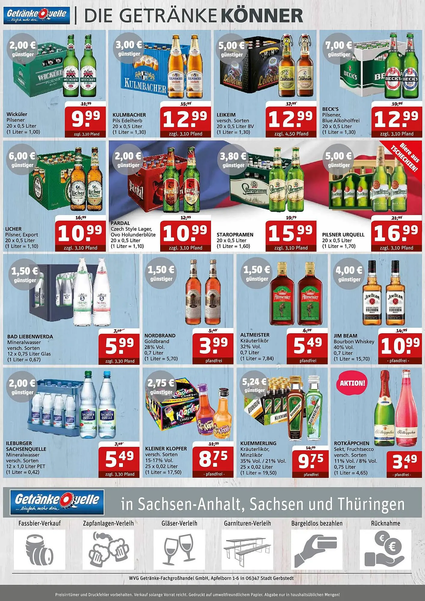 Getränke Quelle Prospekt von 27. April bis 9. Mai 2026 - Prospekt seite 6
