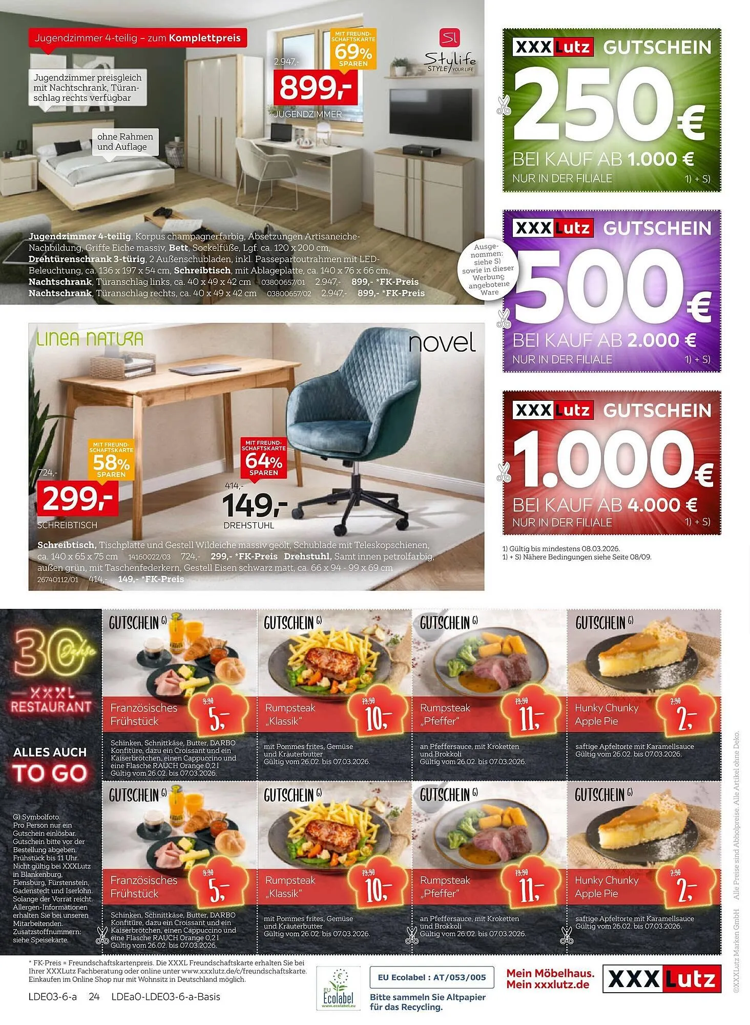 XXXLutz Prospekt von 23. Februar bis 1. März 2026 - Prospekt seite 41