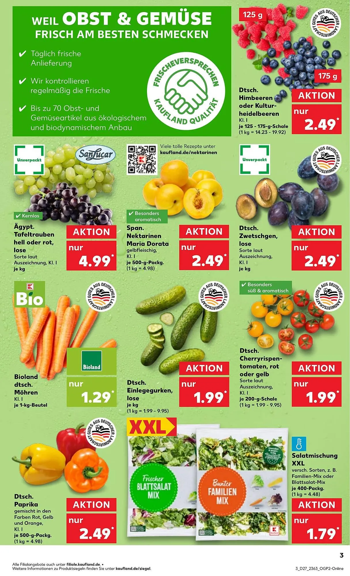 Kaufland Prospekt von 3. Juli bis 9. Juli 2025 - Prospekt seite 3