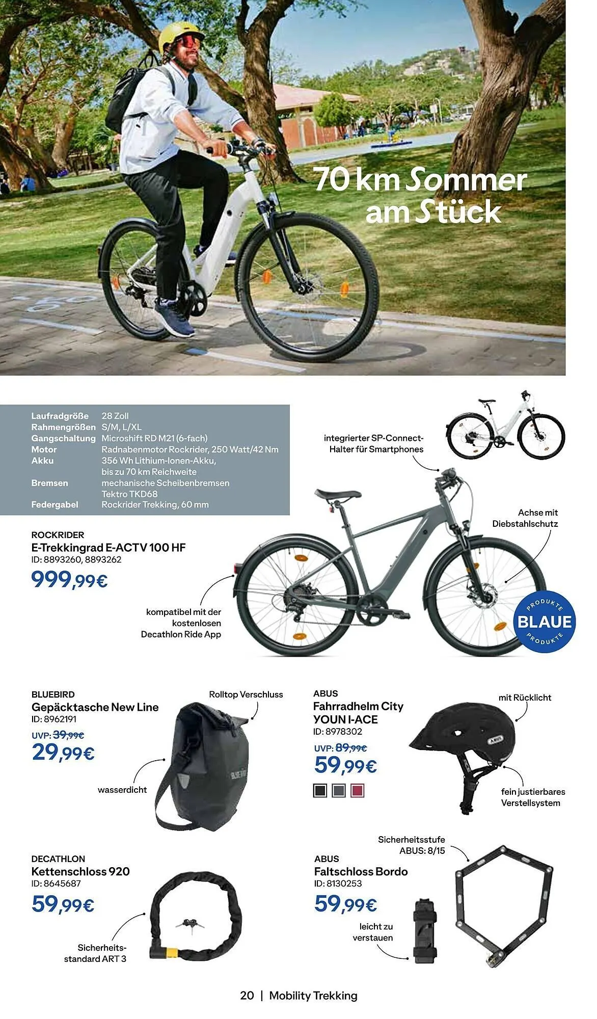 Decathlon Prospekt von 5. Juni bis 27. Juli 2025 - Prospekt seite 20