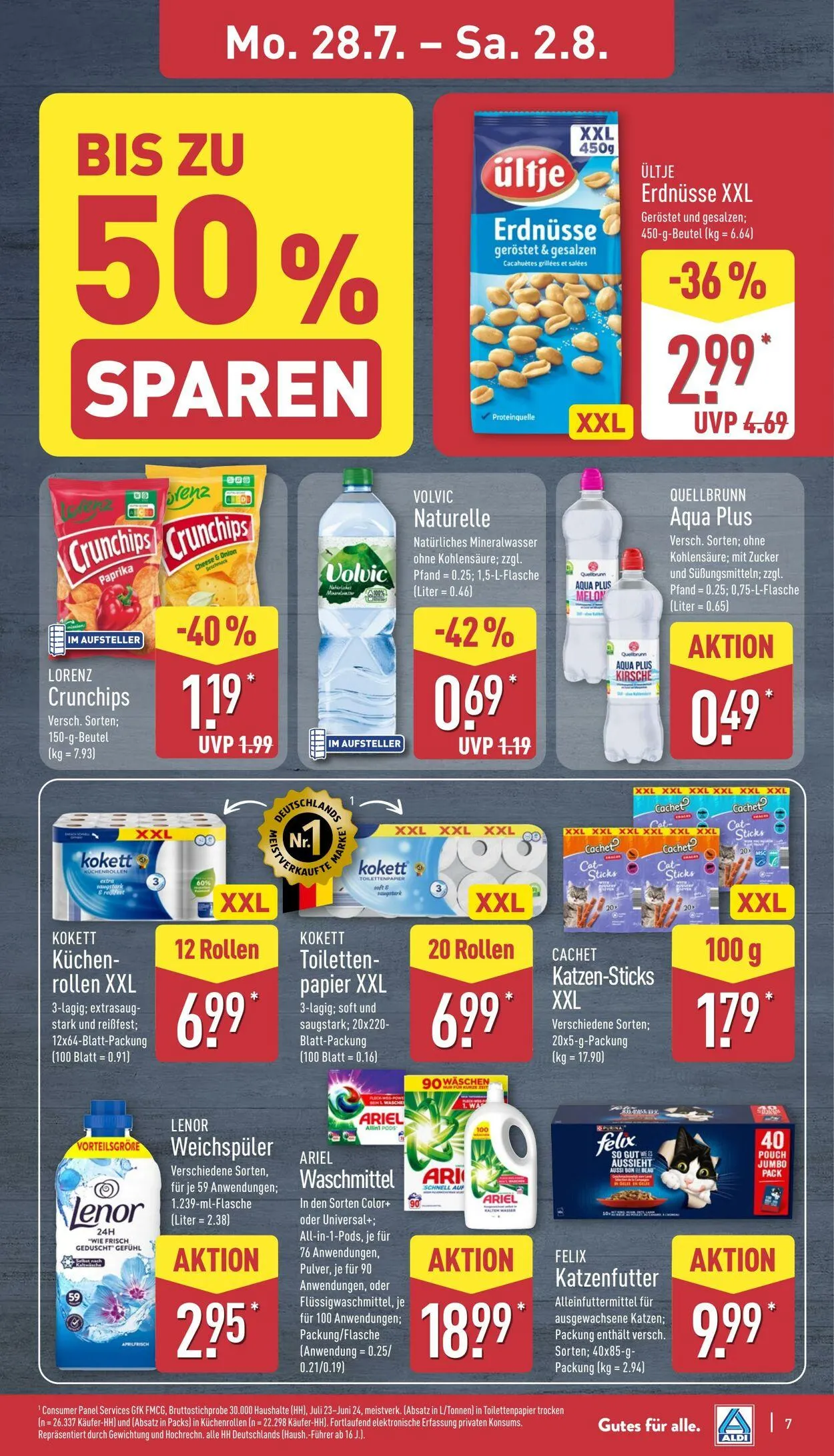 Aldi-Nord von 21. Juli bis 26. Juli 2025 - Prospekt seite 7