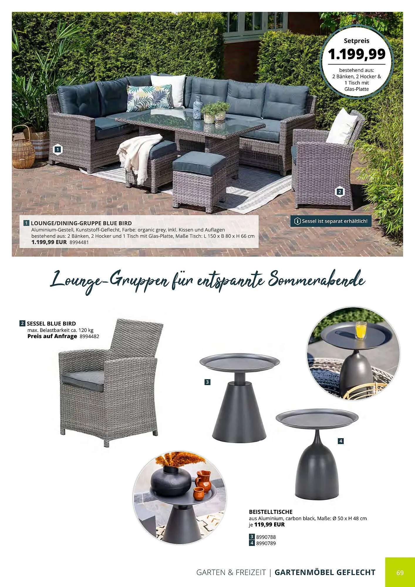 BBM Baumarkt Prospekt von 20. April bis 31. Dezember 2025 - Prospekt seite 69