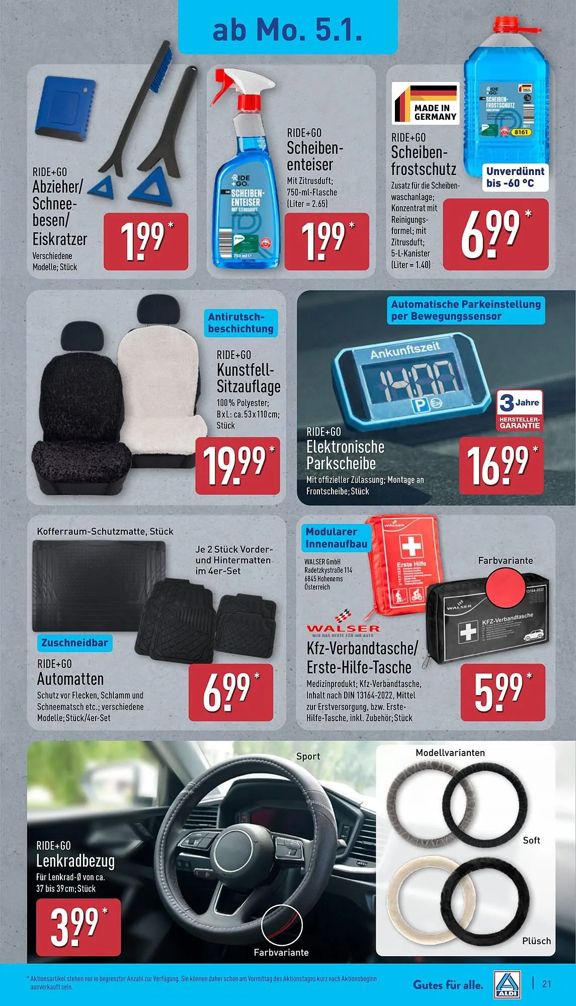 Aldi Nord Prospekt von 5. Januar bis 10. Januar 2026 - Prospekt seite 21