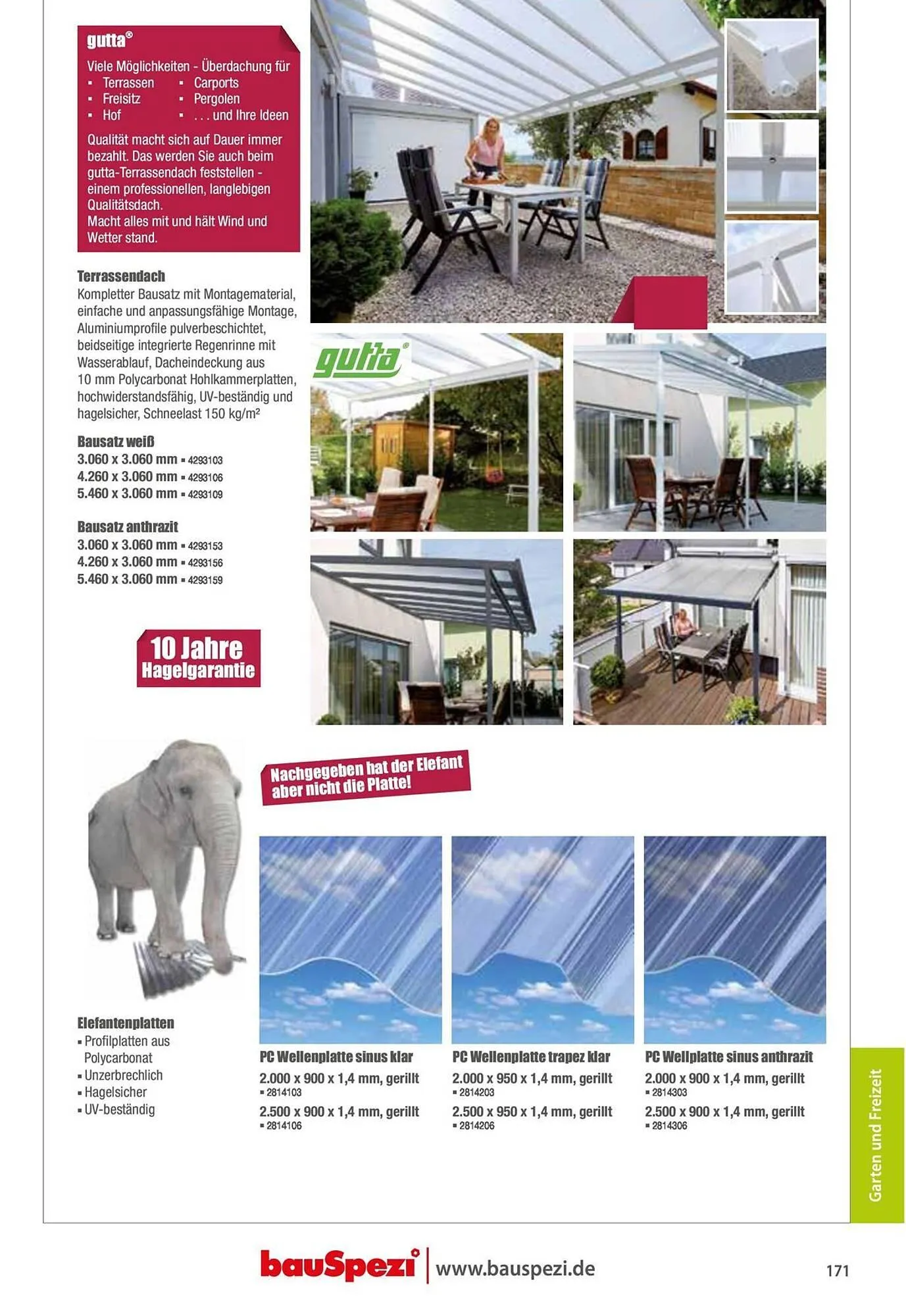 BauSpezi Prospekt von 15. April bis 31. Dezember 2026 - Prospekt seite 173