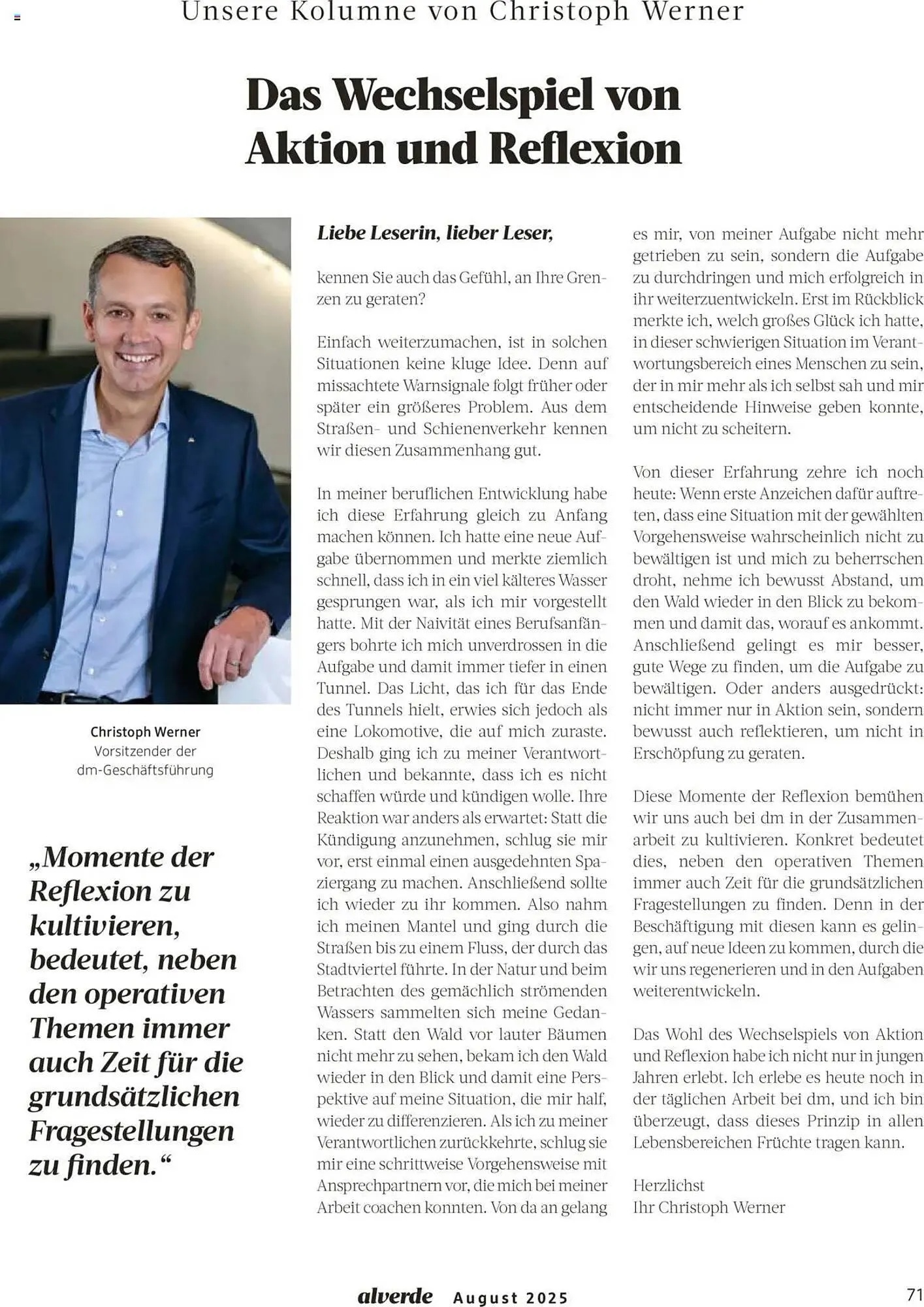 dm drogerie Prospekt von 1. August bis 31. August 2025 - Prospekt seite 71