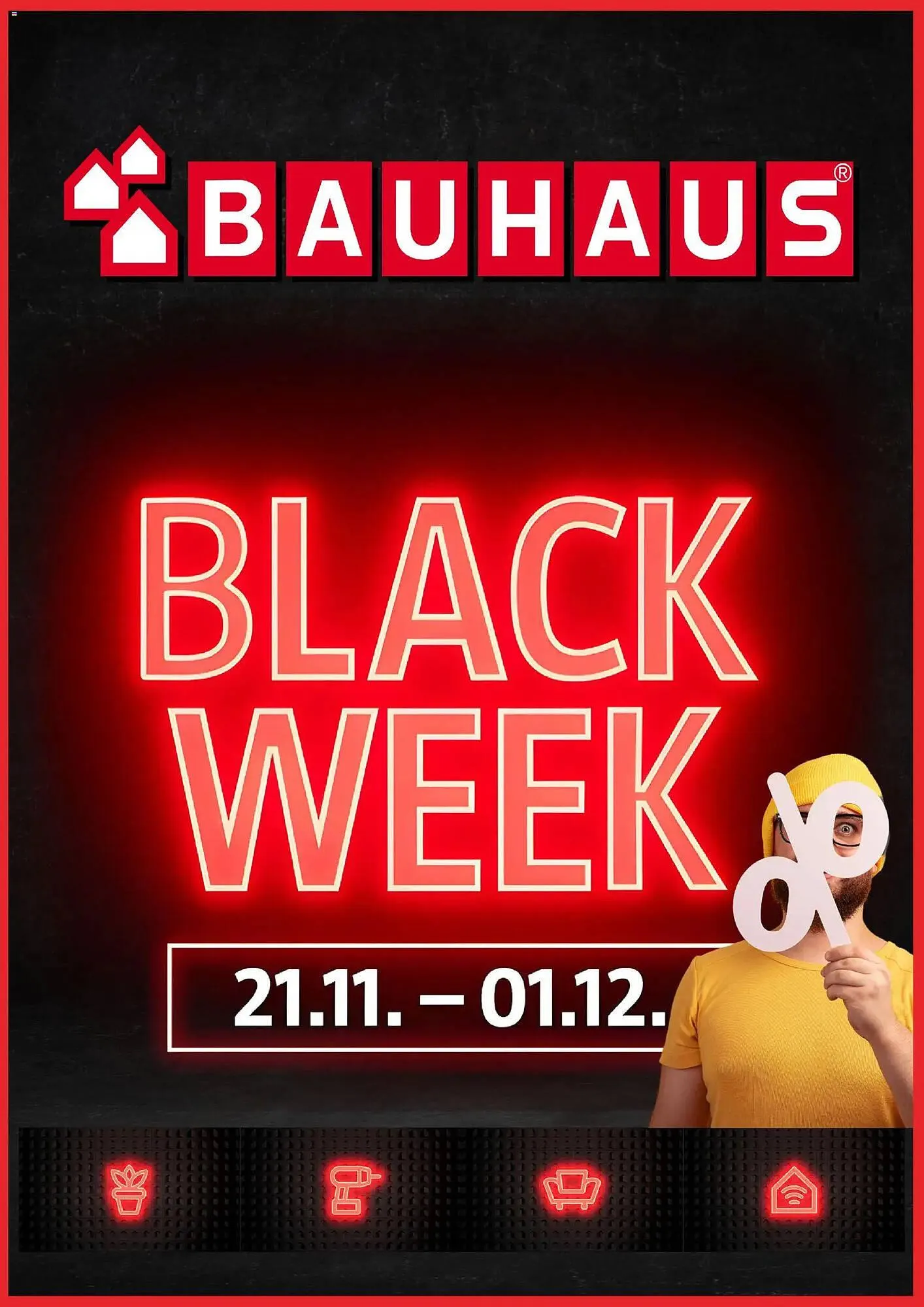 Bauhaus Prospekt von 21. November bis 1. Dezember 2025 - Prospekt seite 1