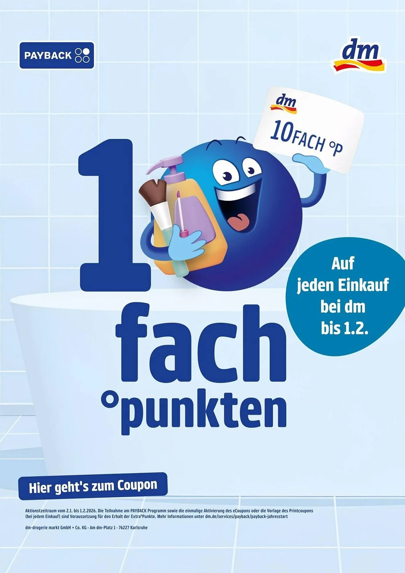 Dm drogerie Prospekt von 14. Januar bis 31. Januar 2026 - Prospekt seite 2