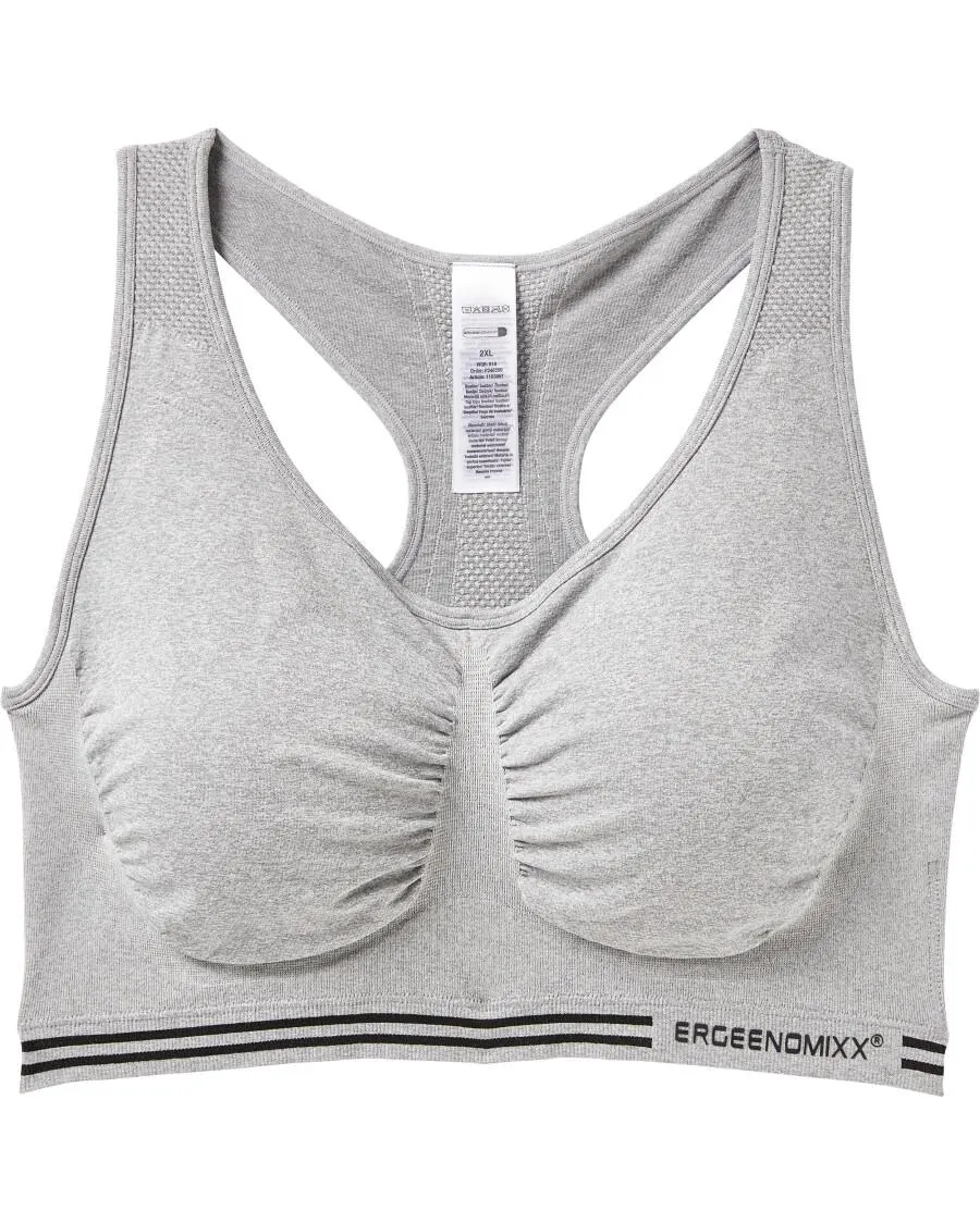 Sport-Bustier mit V-Ausschnitt Ergeenomixx