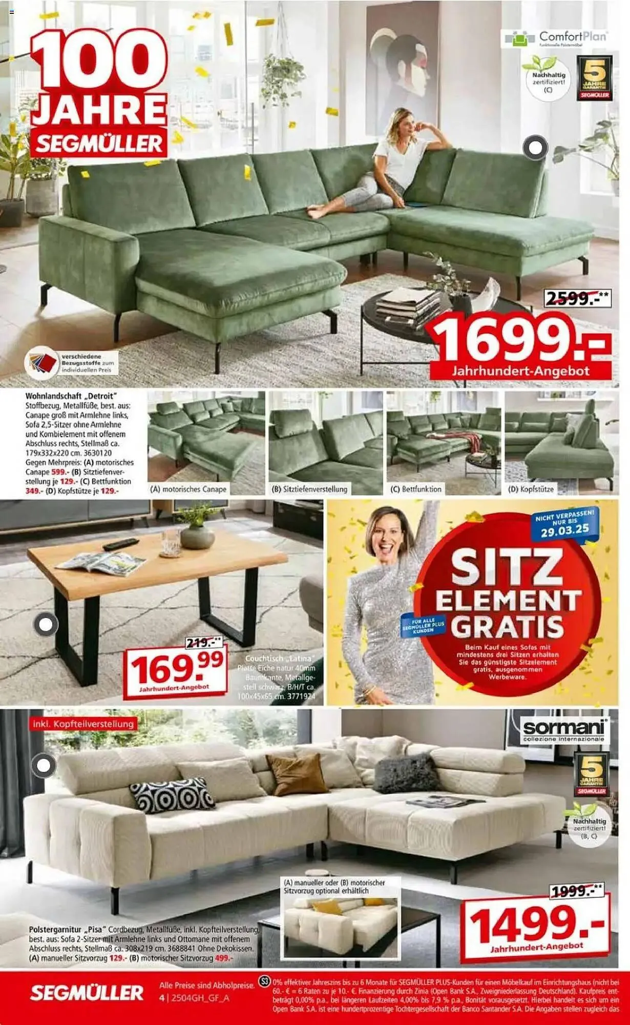 Segmüller Prospekt von 22. März bis 29. März 2025 - Prospekt seite 4