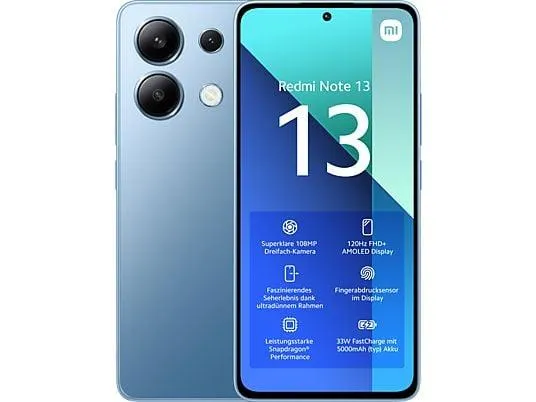 XIAOMI Redmi Note 13 128 GB Ice Blue Dual SIM