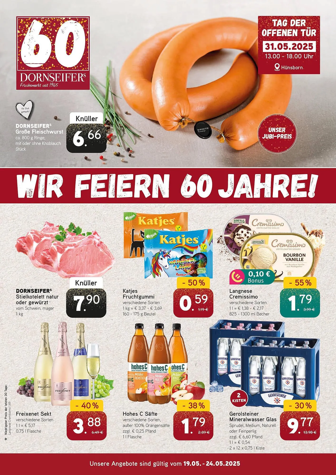 Dornseifer Prospekt von 15. Mai bis 24. Mai 2025 - Prospekt seite 1