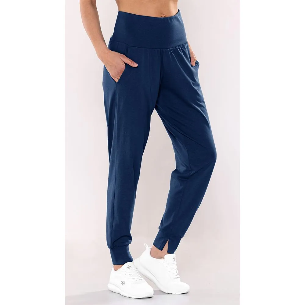 Sommerhose mit breitem Bund für Damen