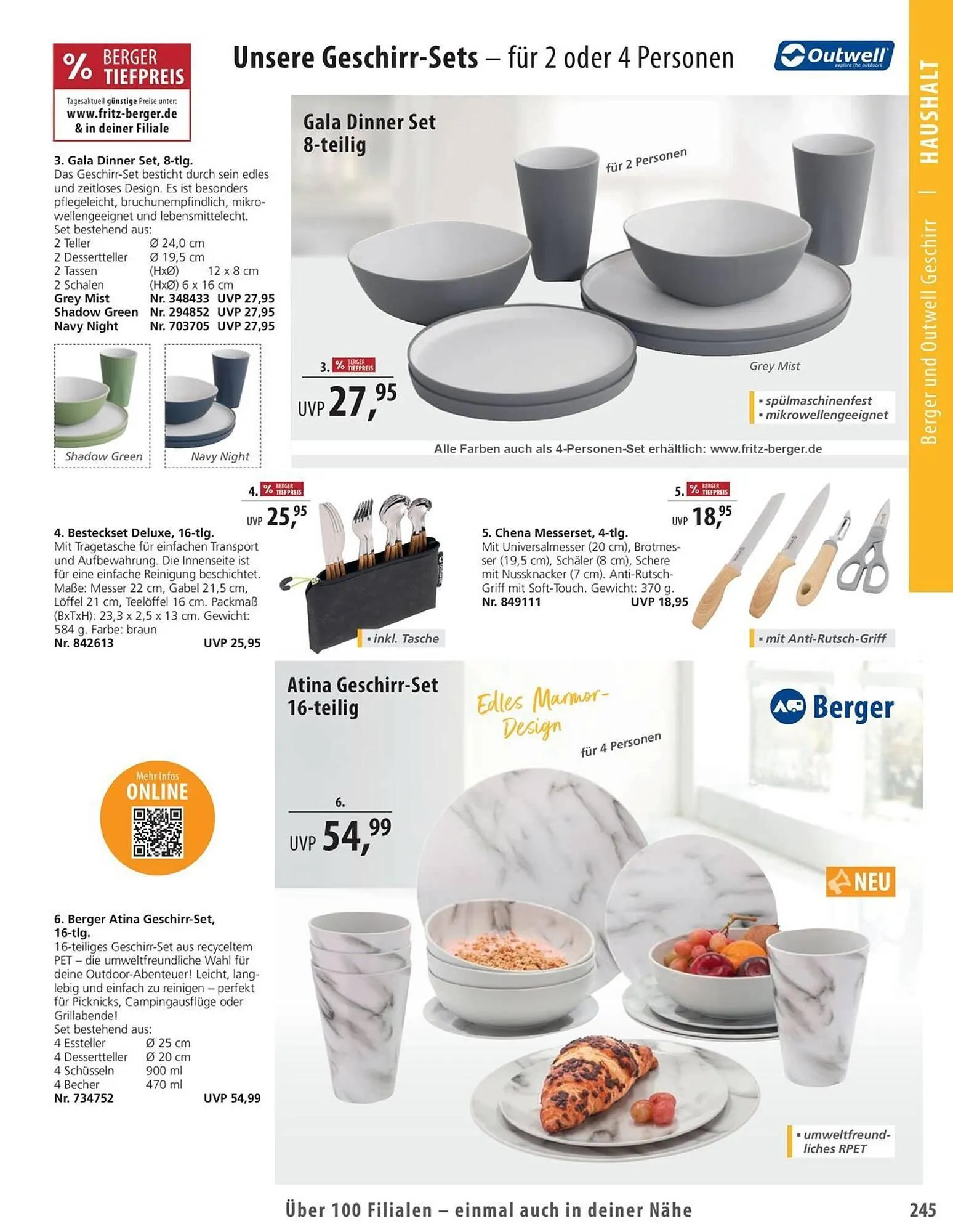 Fritz Berger Prospekt von 27. Mai bis 31. Dezember 2025 - Prospekt seite 245