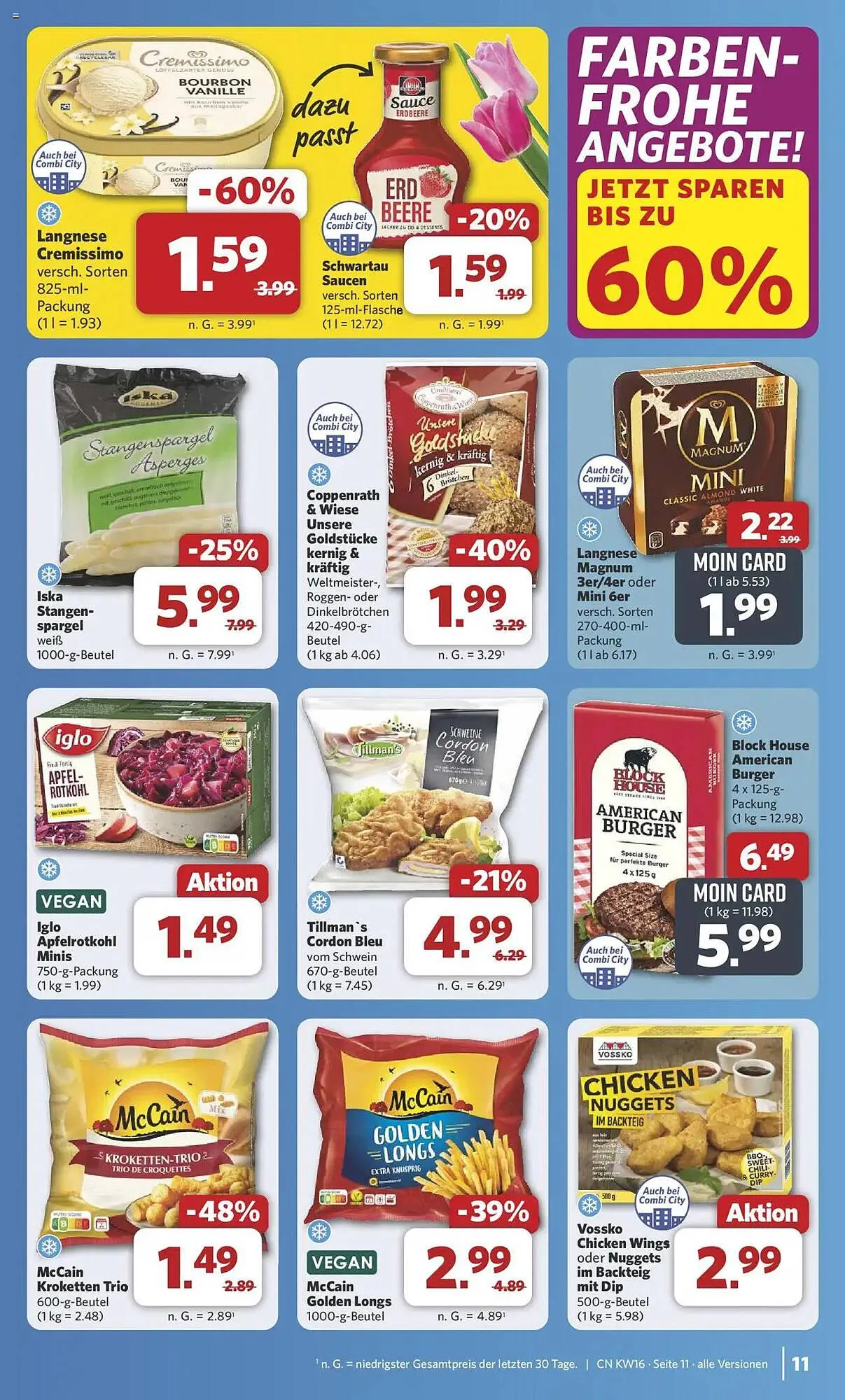 Combi Prospekt von 14. April bis 19. April 2025 - Prospekt seite 11