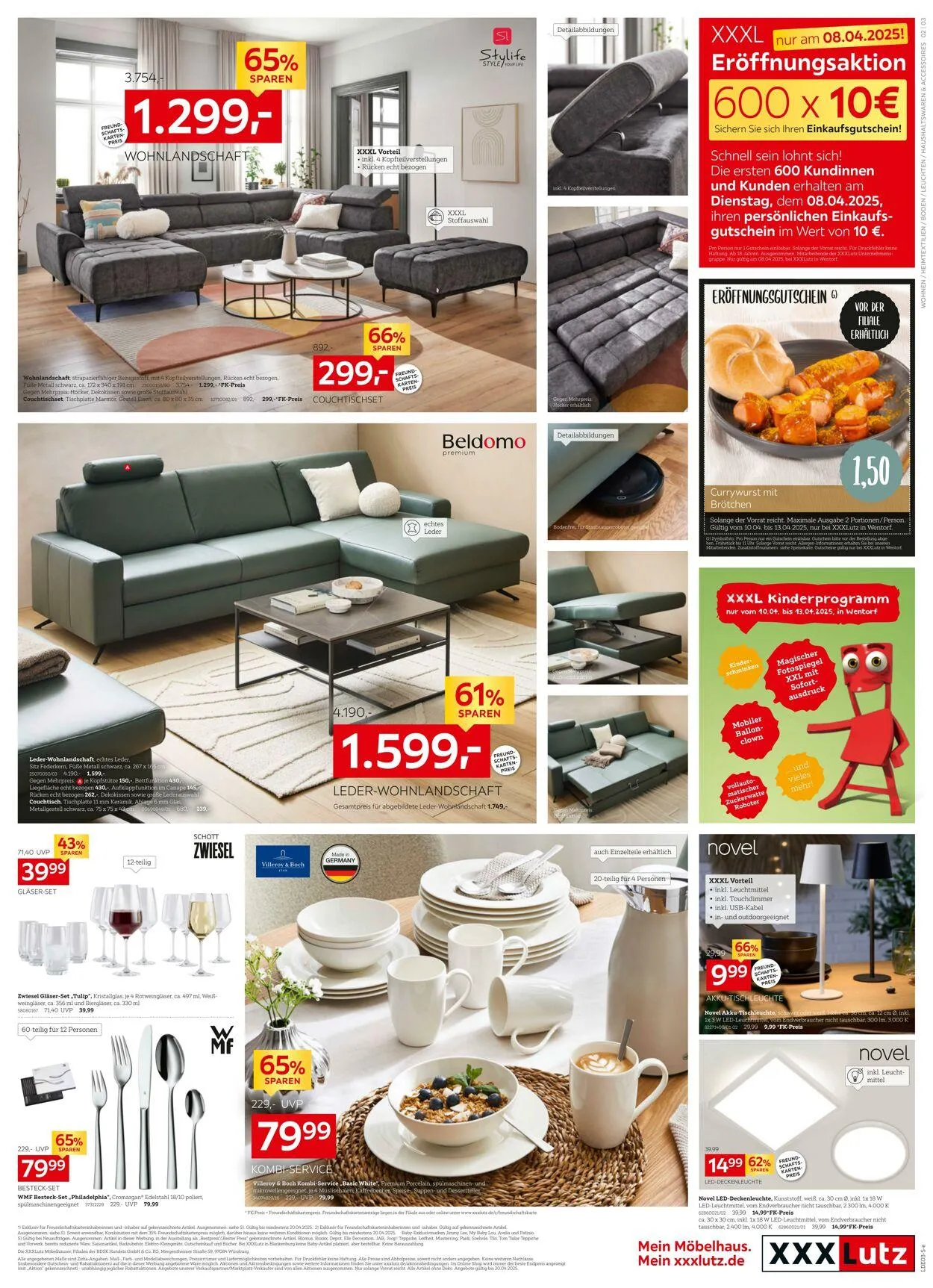 XXXL Aktueller Prospekt von 9. April bis 30. April 2025 - Prospekt seite 3