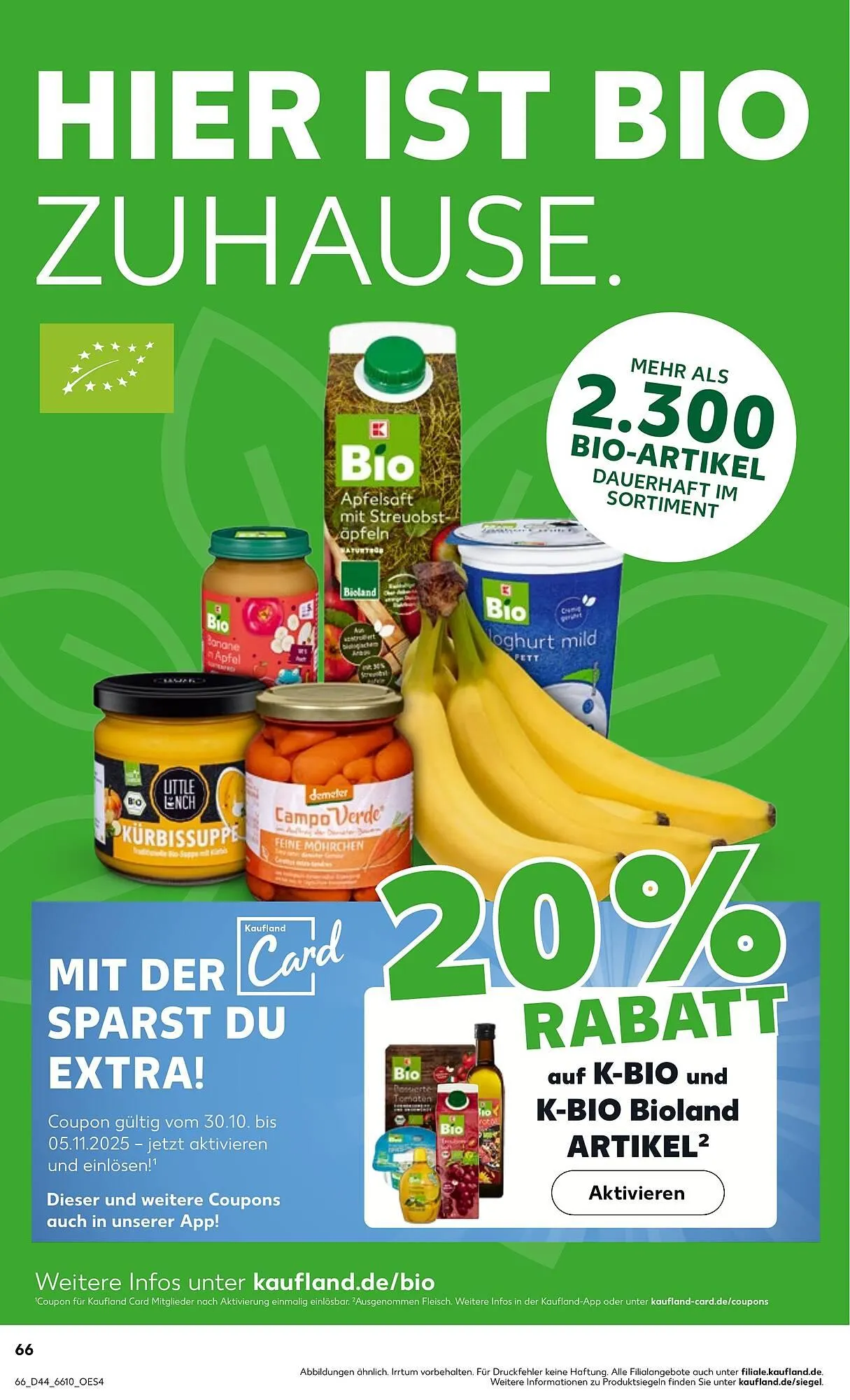 Kaufland Prospekt von 30. Oktober bis 5. November 2025 - Prospekt seite 66
