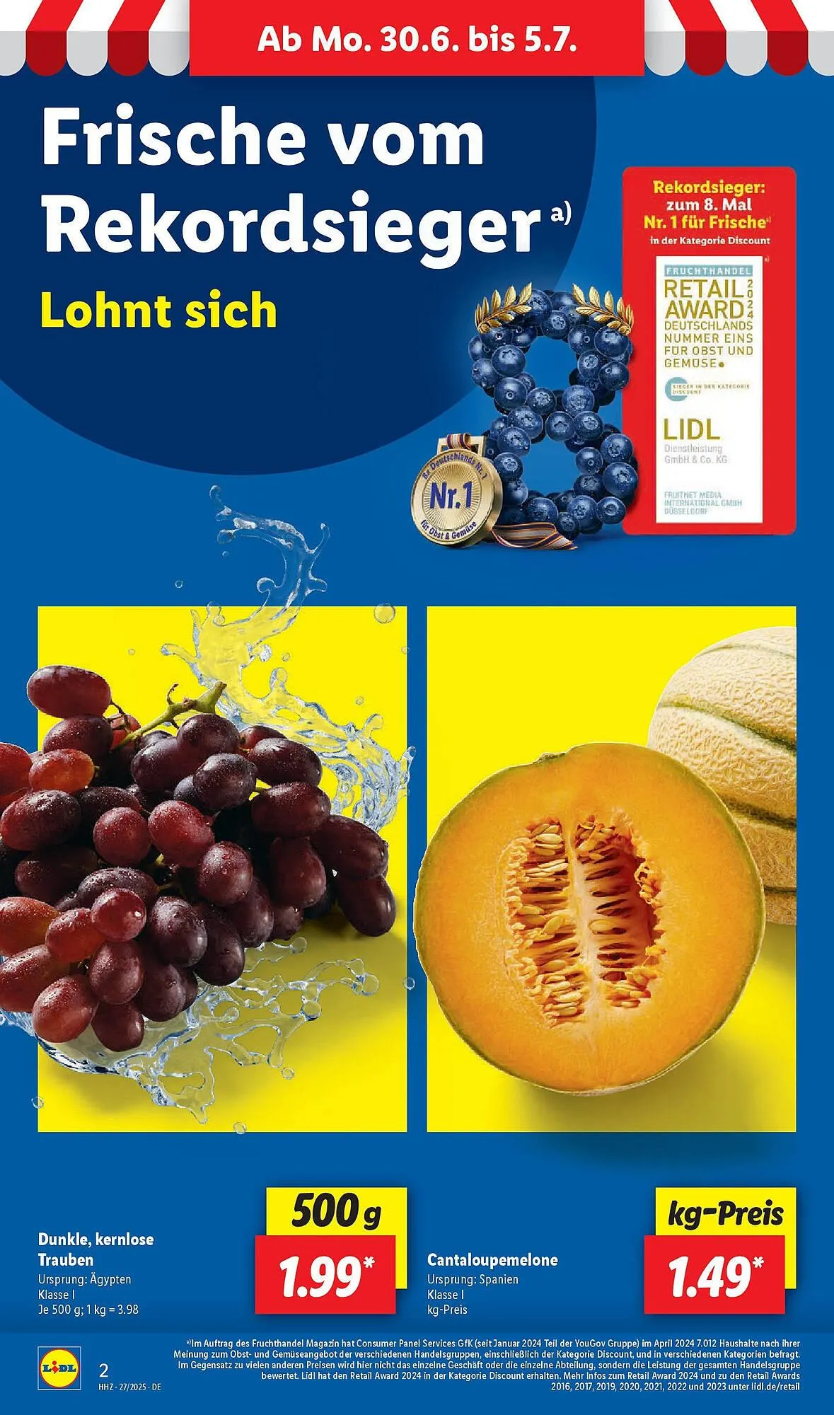 Lidl Prospekt von 29. Juni bis 5. Juli 2025 - Prospekt seite 2