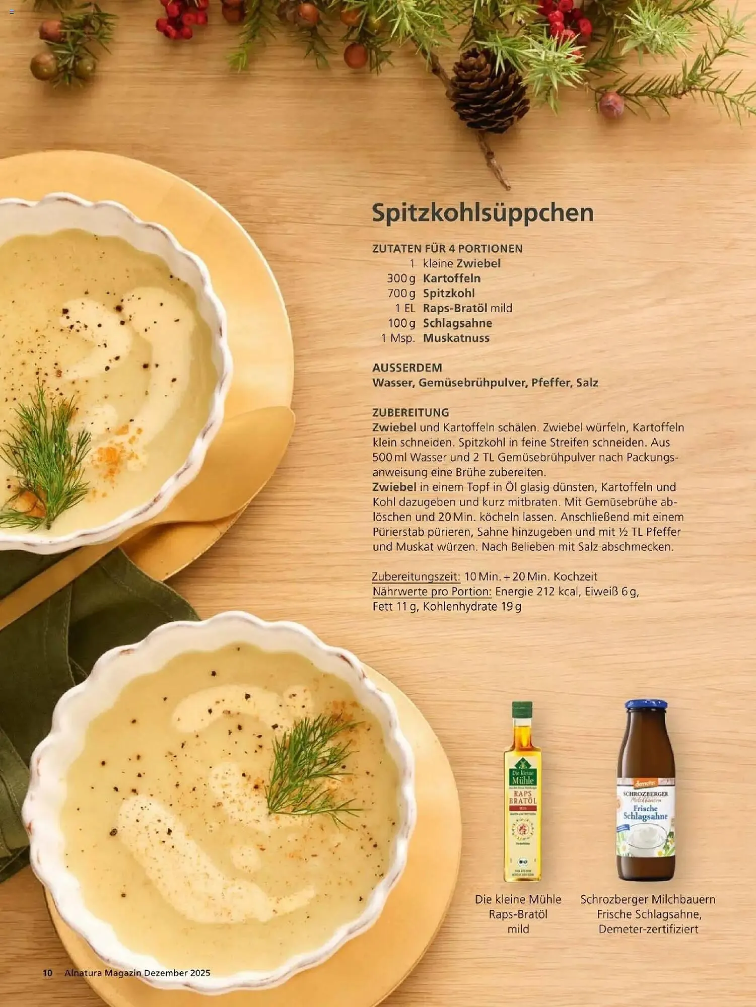 Alnatura Prospekt von 1. Dezember bis 31. Dezember 2025 - Prospekt seite 10