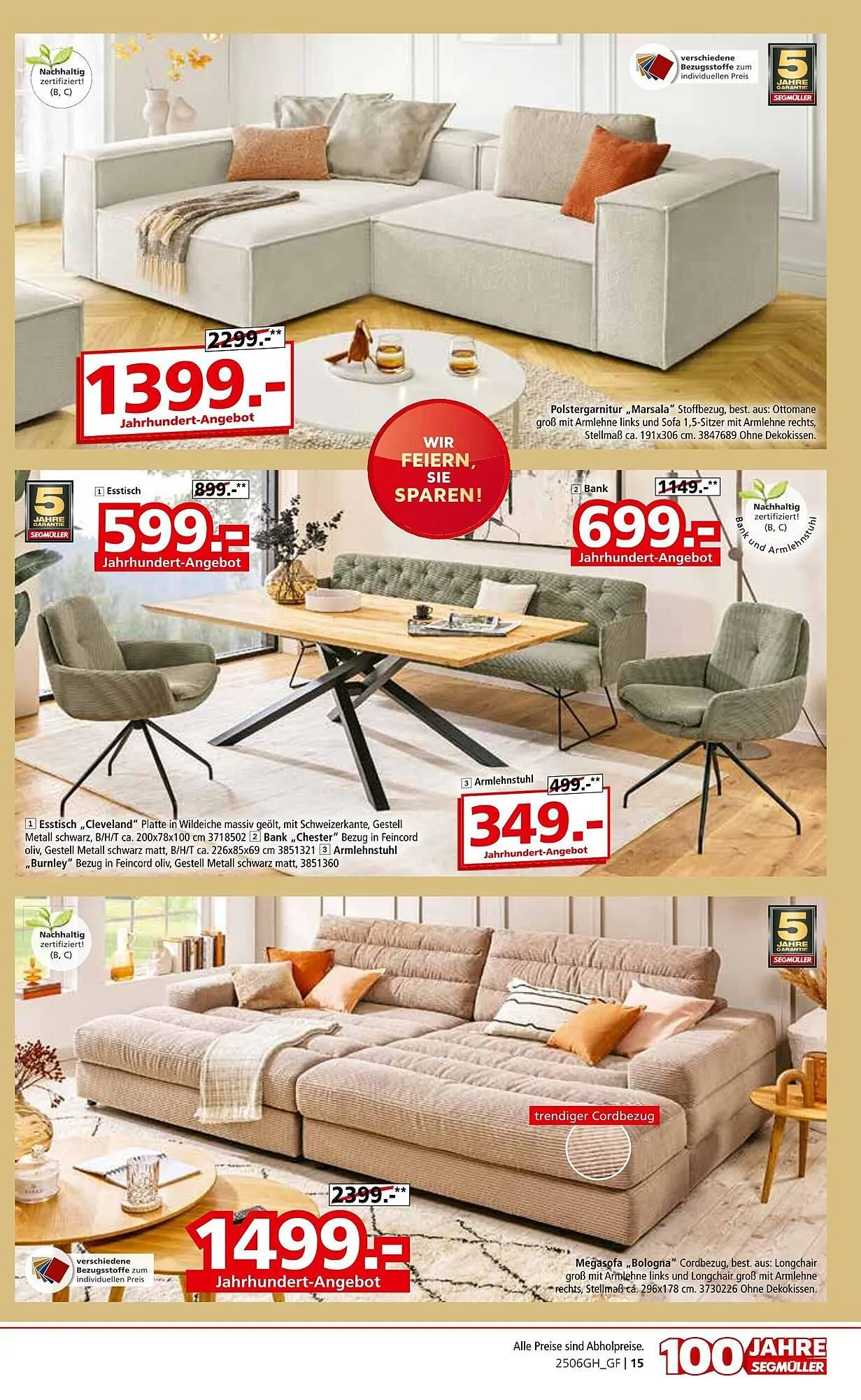 Segmüller Prospekt von 7. Juni bis 28. Juni 2025 - Prospekt seite 25