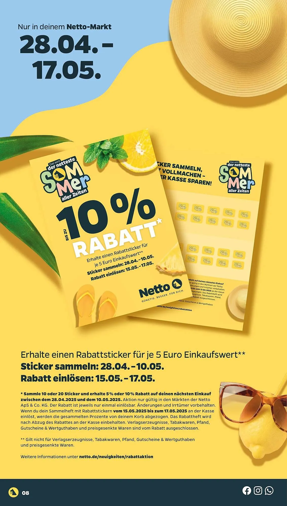 NETTO Prospekt von 28. April bis 3. Mai 2025 - Prospekt seite 8