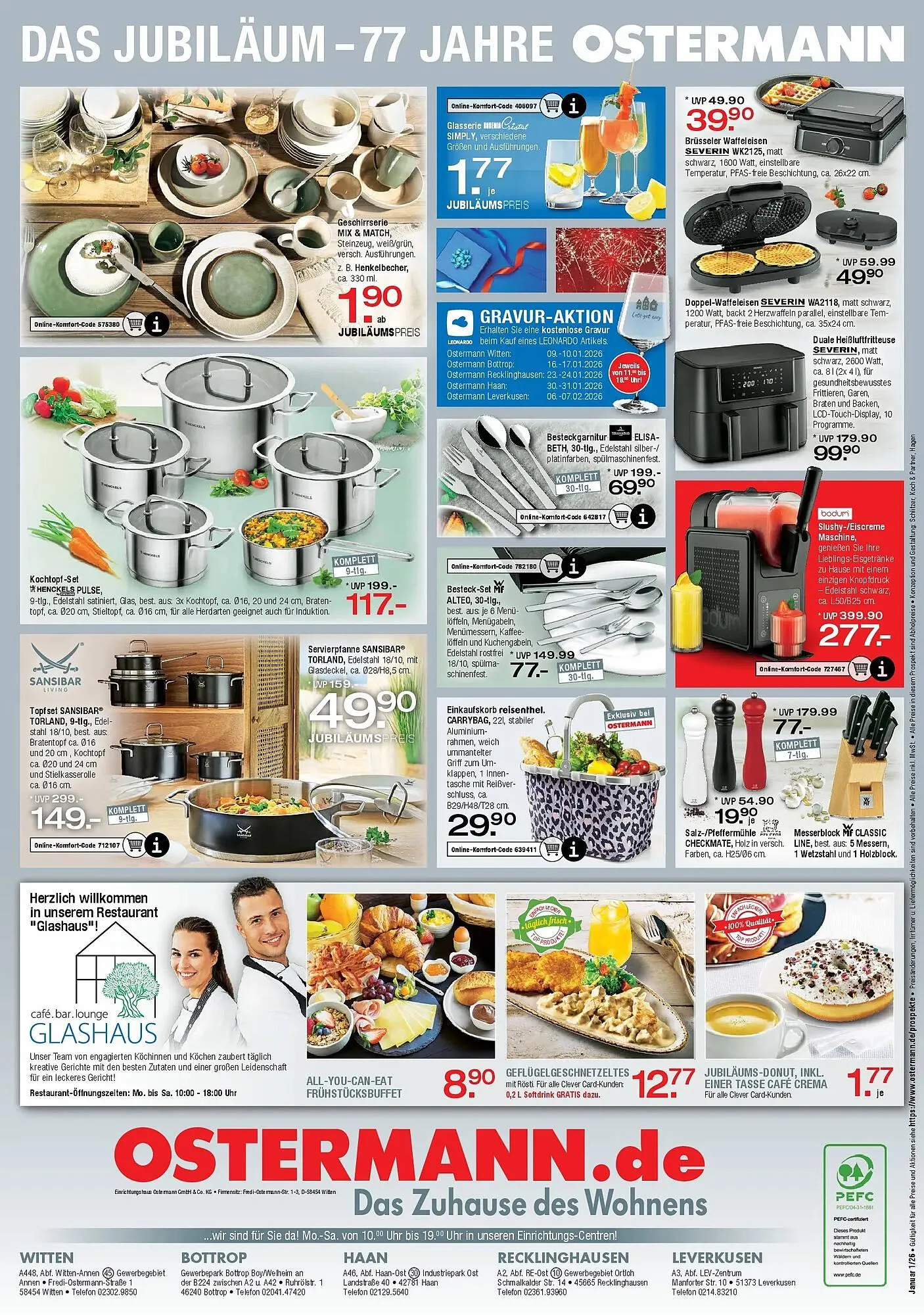 Ostermann Prospekt von 2. Januar bis 16. Januar 2026 - Prospekt seite 16