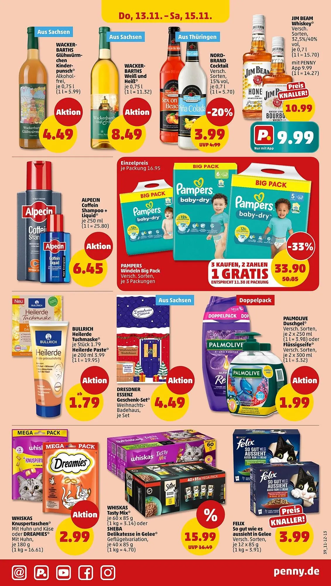 PENNY Prospekt von 10. November bis 15. November 2025 - Prospekt seite 39