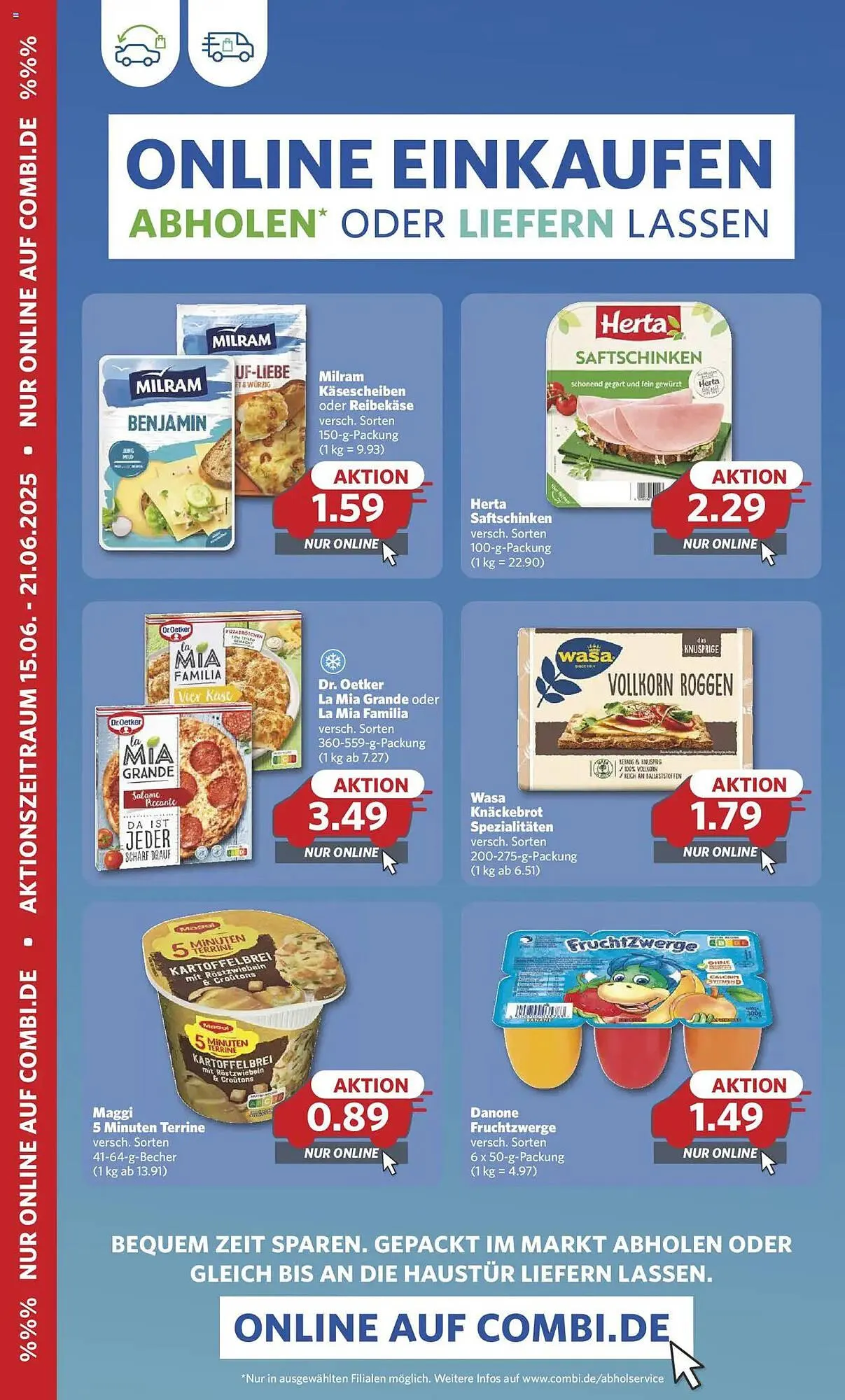 Combi Prospekt von 16. Juni bis 21. Juni 2025 - Prospekt seite 25