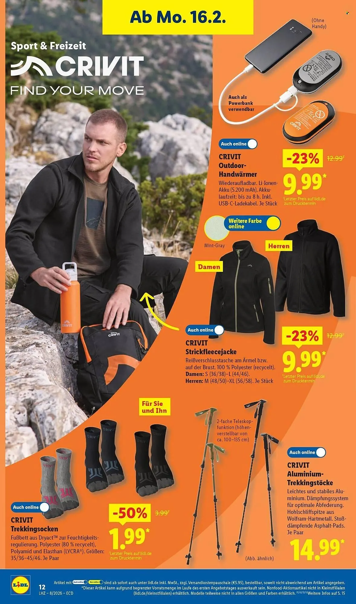 Lidl Prospekt von 16. Februar bis 21. Februar 2026 - Prospekt seite 6