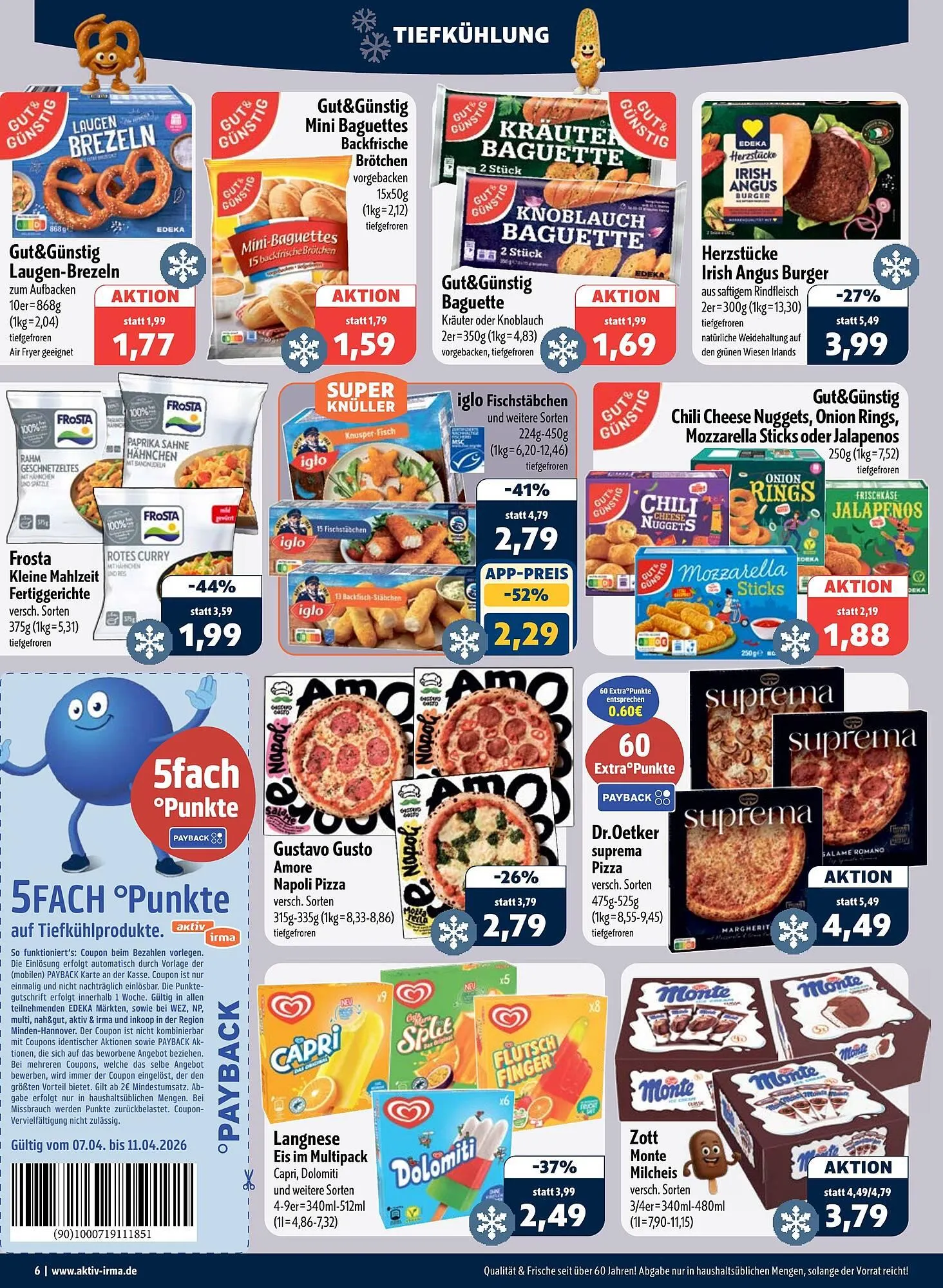 Aktiv Irma Prospekt von 6. April bis 11. April 2026 - Prospekt seite 6