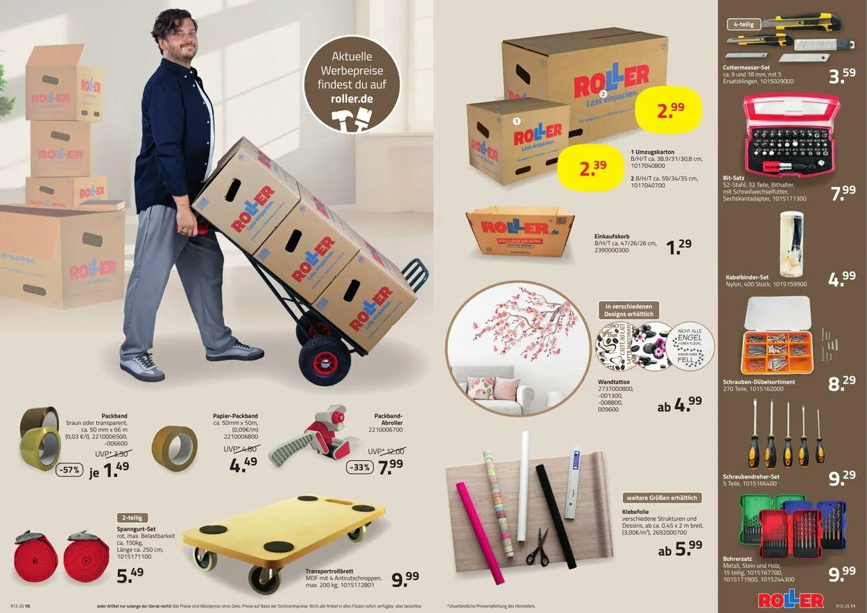 Roller Aktueller Prospekt von 13. April bis 27. April 2025 - Prospekt seite 6