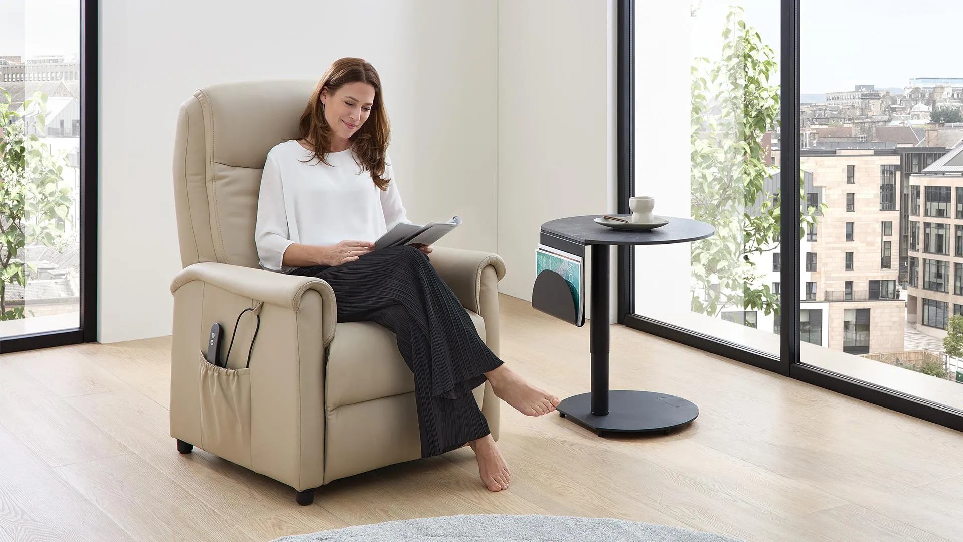 Fernsehsessel Austin mit Motor. Relaxfunktion & Aufstehhilfe