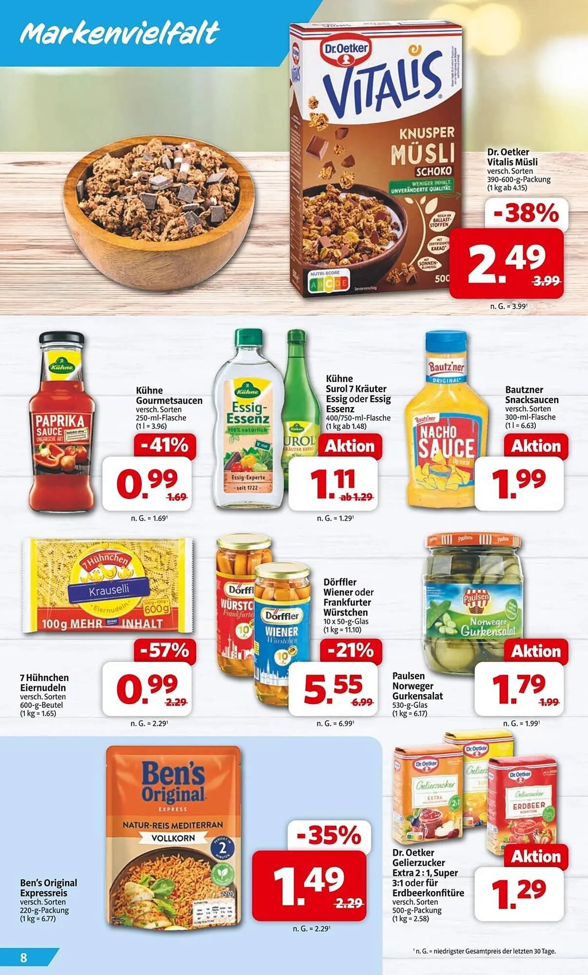 Markant Prospekt von 16. Juni bis 21. Juni 2025 - Prospekt seite 8